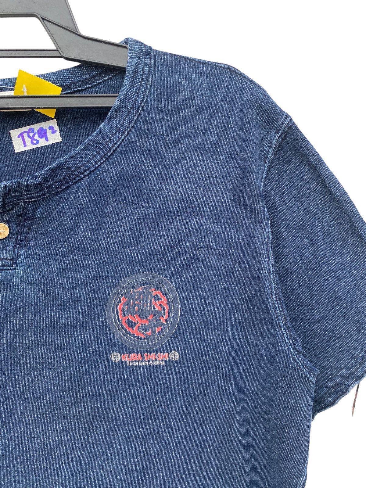 Eternal Eternal Indigo Japan Spellout Tees Size US L / EU 52-54 / 3 - 5 Thumbnail