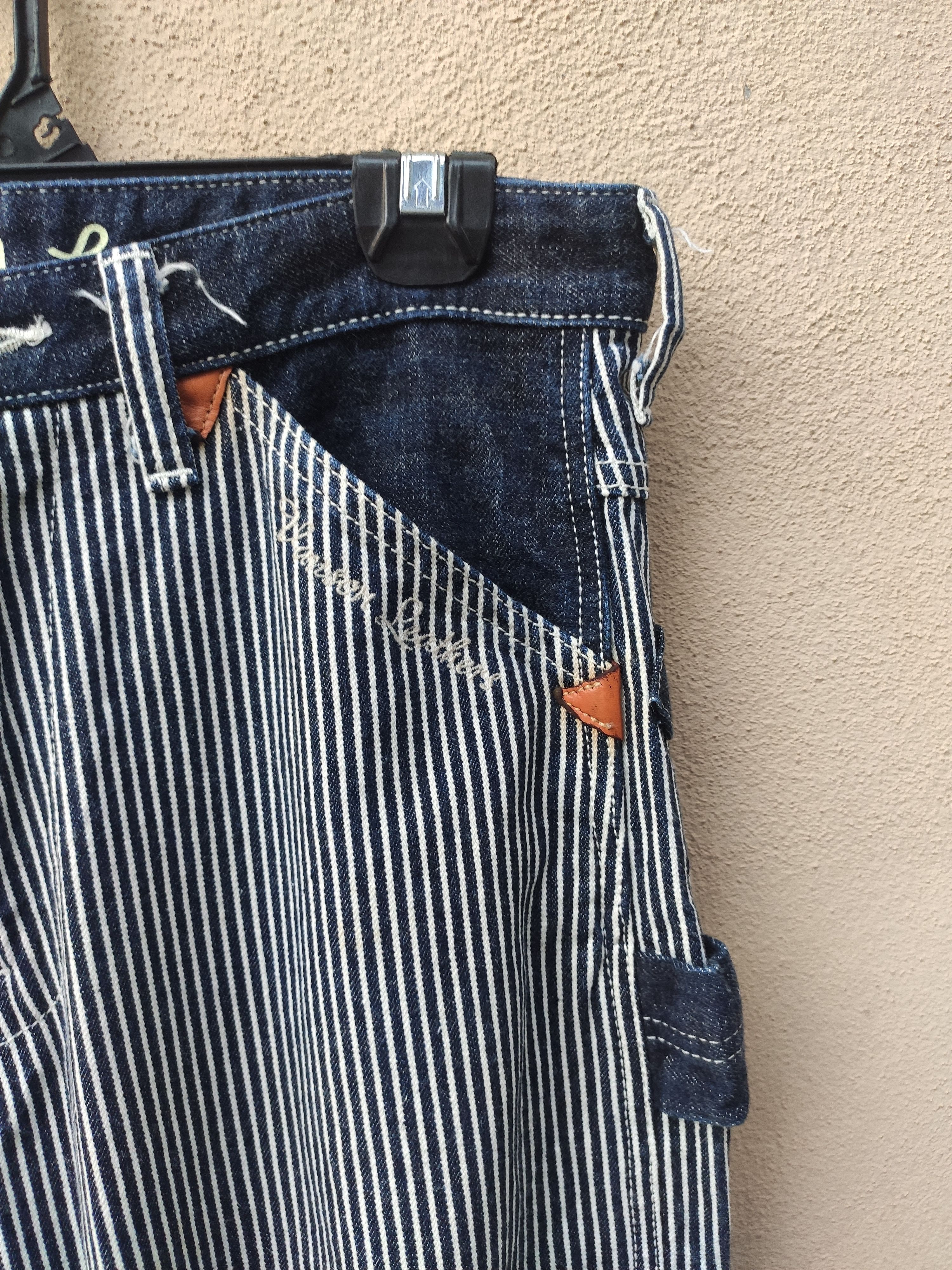 Vanson Leathers Vintage Vanson Leathers Hickory pants wabash workwear Size US 32 / EU 48 - 10 Thumbnail