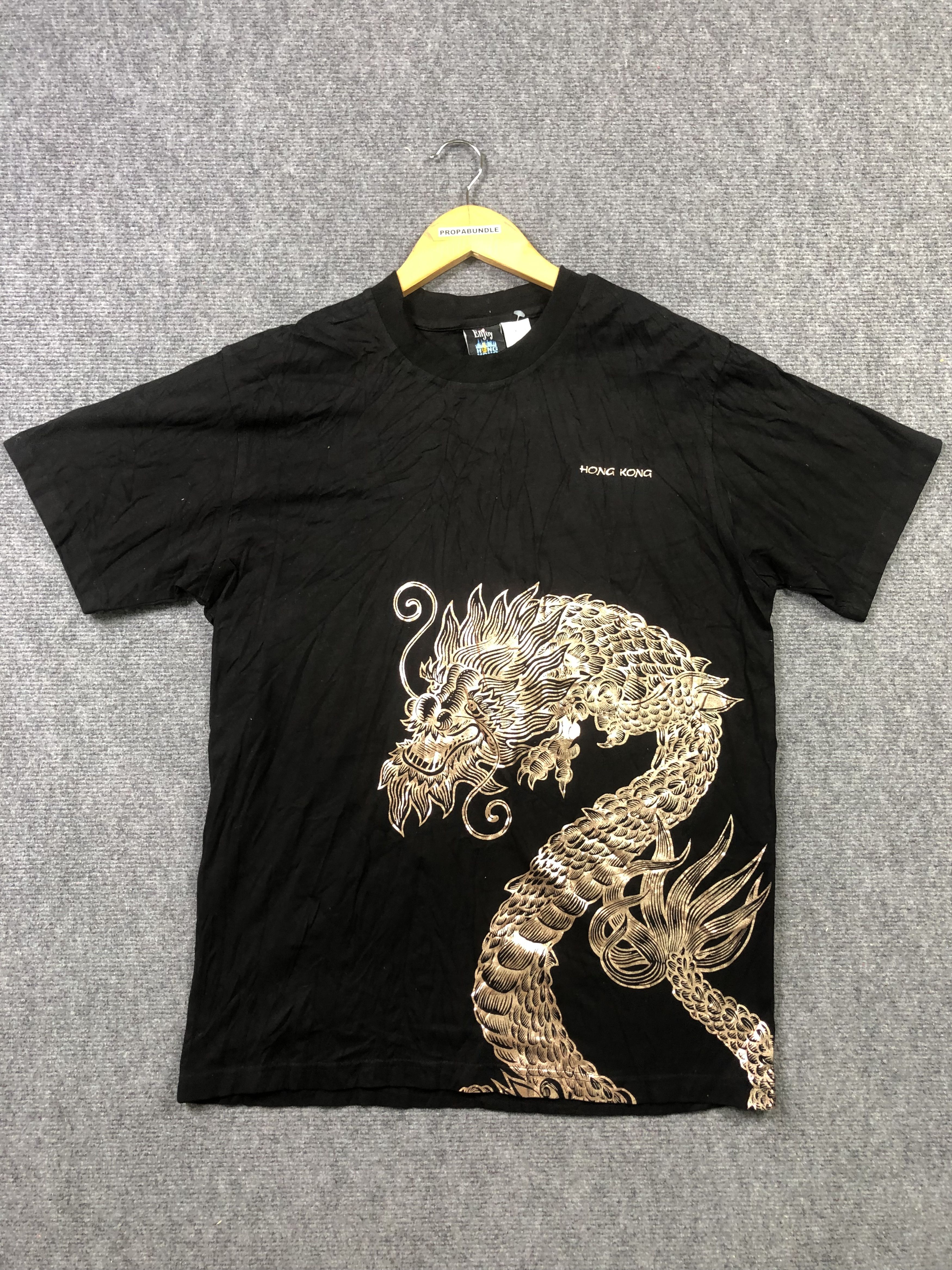 Japanese Brand Hong Kong Dragon Tshirt Size US M / EU 48-50 / 2 - 1 Thumbnail