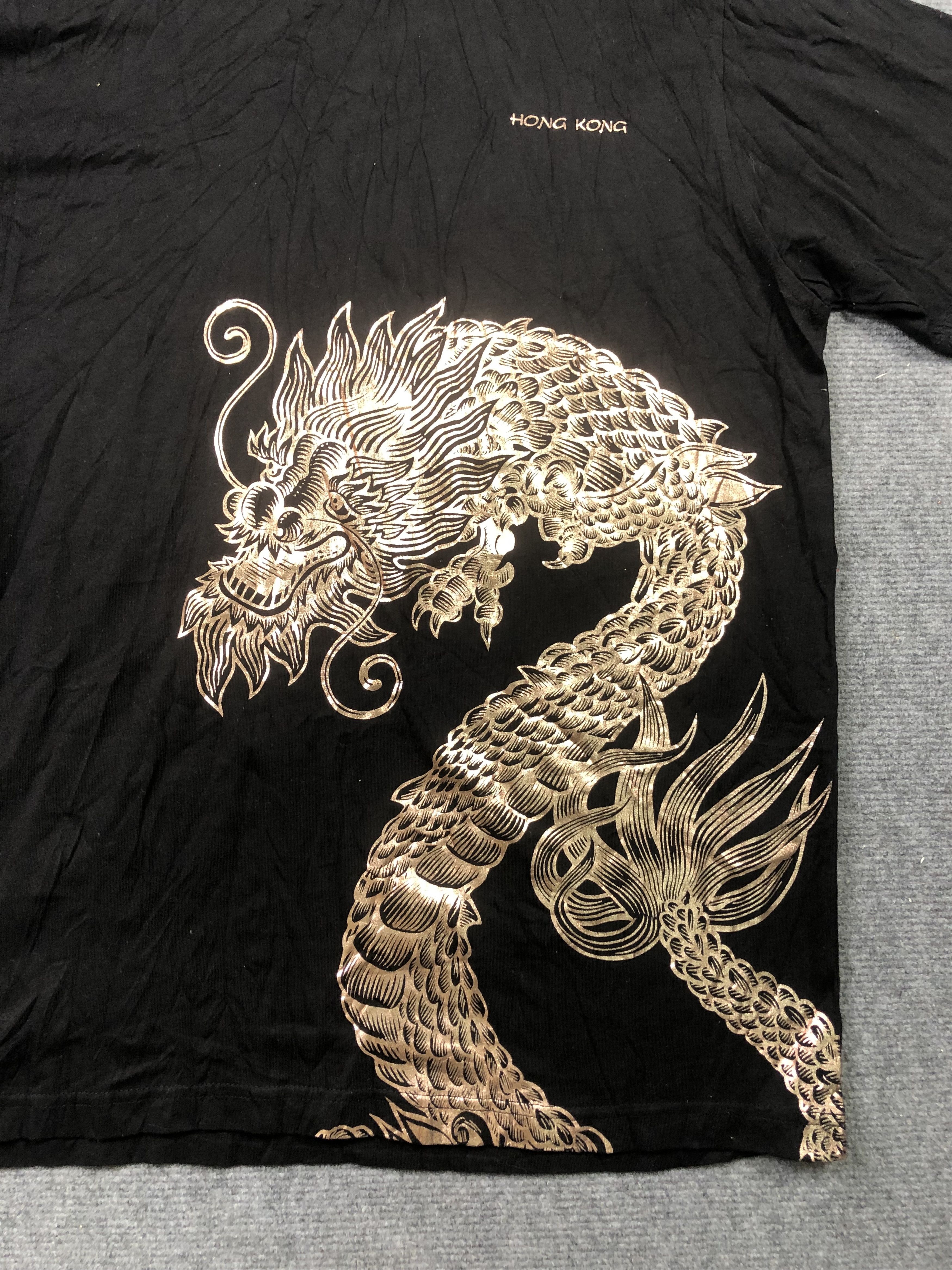 Japanese Brand Hong Kong Dragon Tshirt Size US M / EU 48-50 / 2 - 2 Thumbnail