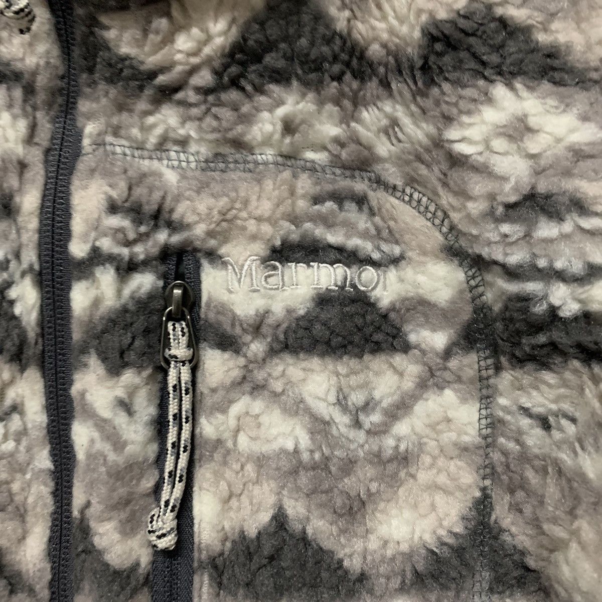 Marmot × The Mountain Marmot Limited Tribal Native Very Rare Sherpa Fleece Jacket Size US M / EU 48-50 / 2 - 4 Thumbnail
