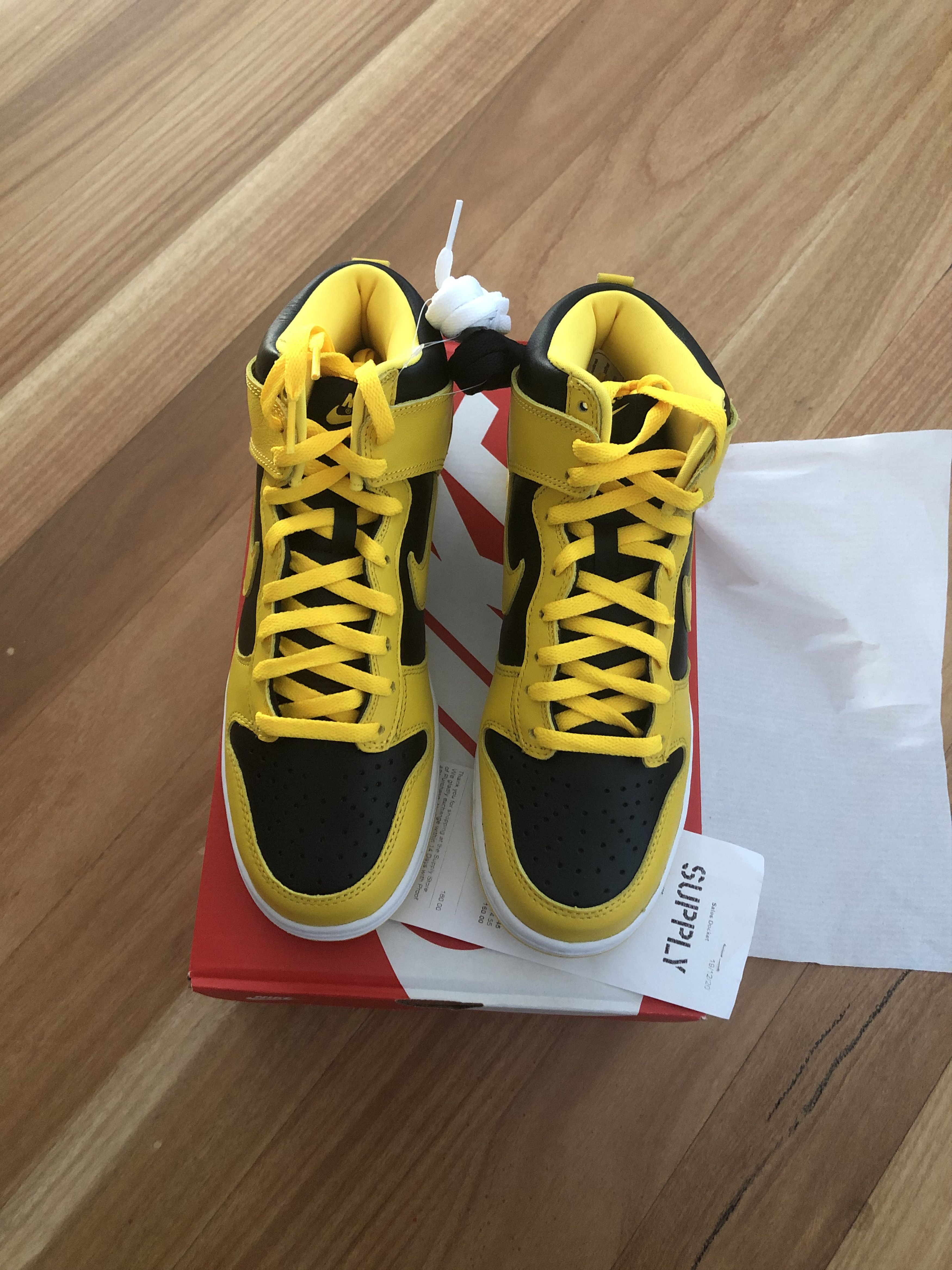 Nike Dunk Hi SP - Varsity Maize Size US 10 / EU 43 - 3 Thumbnail