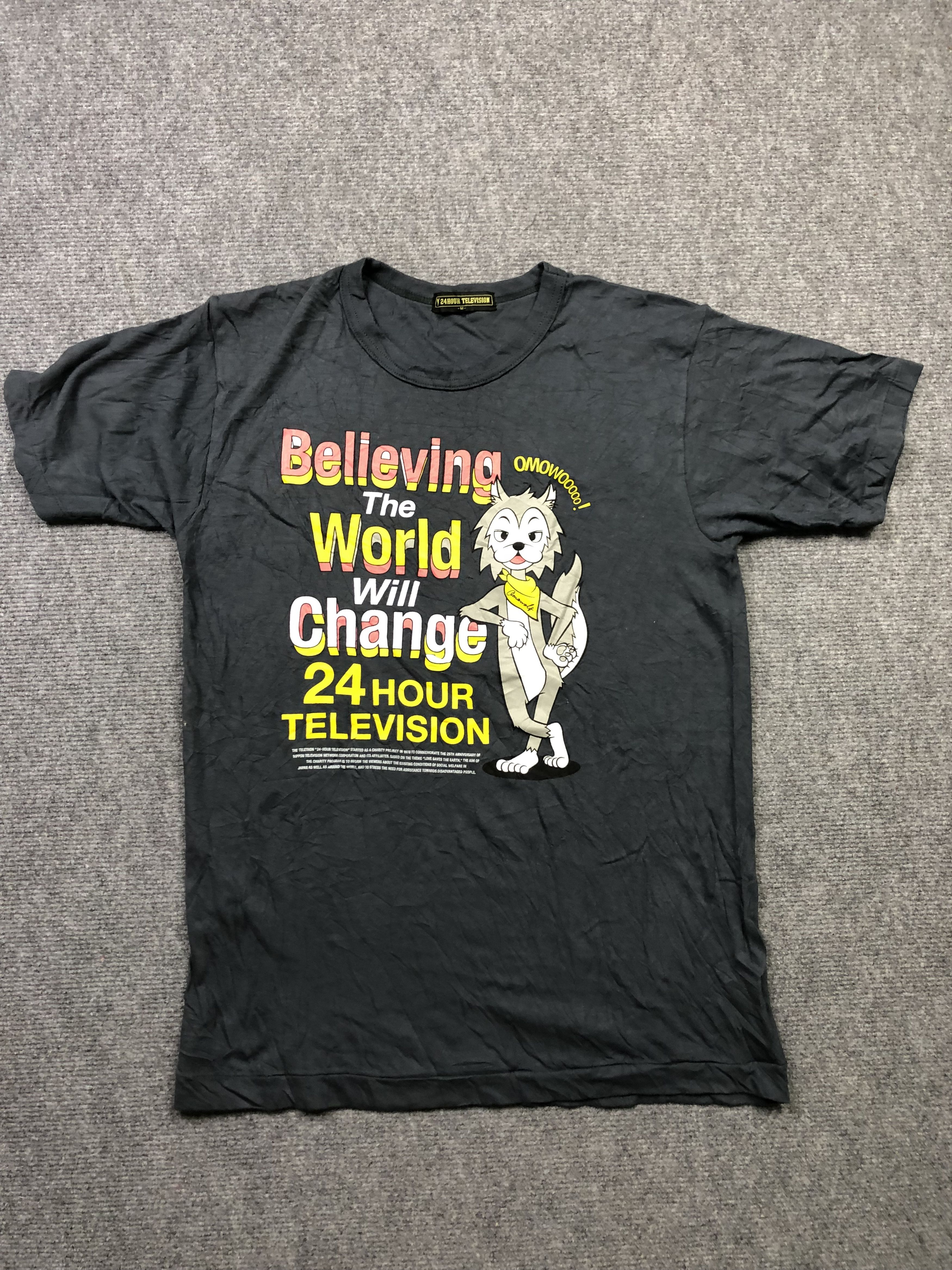 Japanese Brand 24 Hour Television Japanese Brand Tshirt Size US M / EU 48-50 / 2 - 1 Thumbnail
