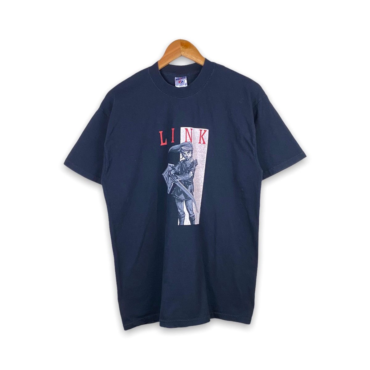 Nintendo × Playstation × Vintage Vintage 00's LINK The Legend Of Zelda Nintendo Game Tee Size US L / EU 52-54 / 3 - 1 Thumbnail