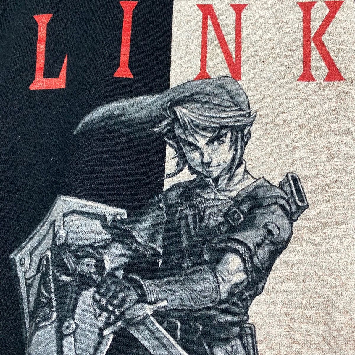 Nintendo × Playstation × Vintage Vintage 00's LINK The Legend Of Zelda Nintendo Game Tee Size US L / EU 52-54 / 3 - 4 Thumbnail