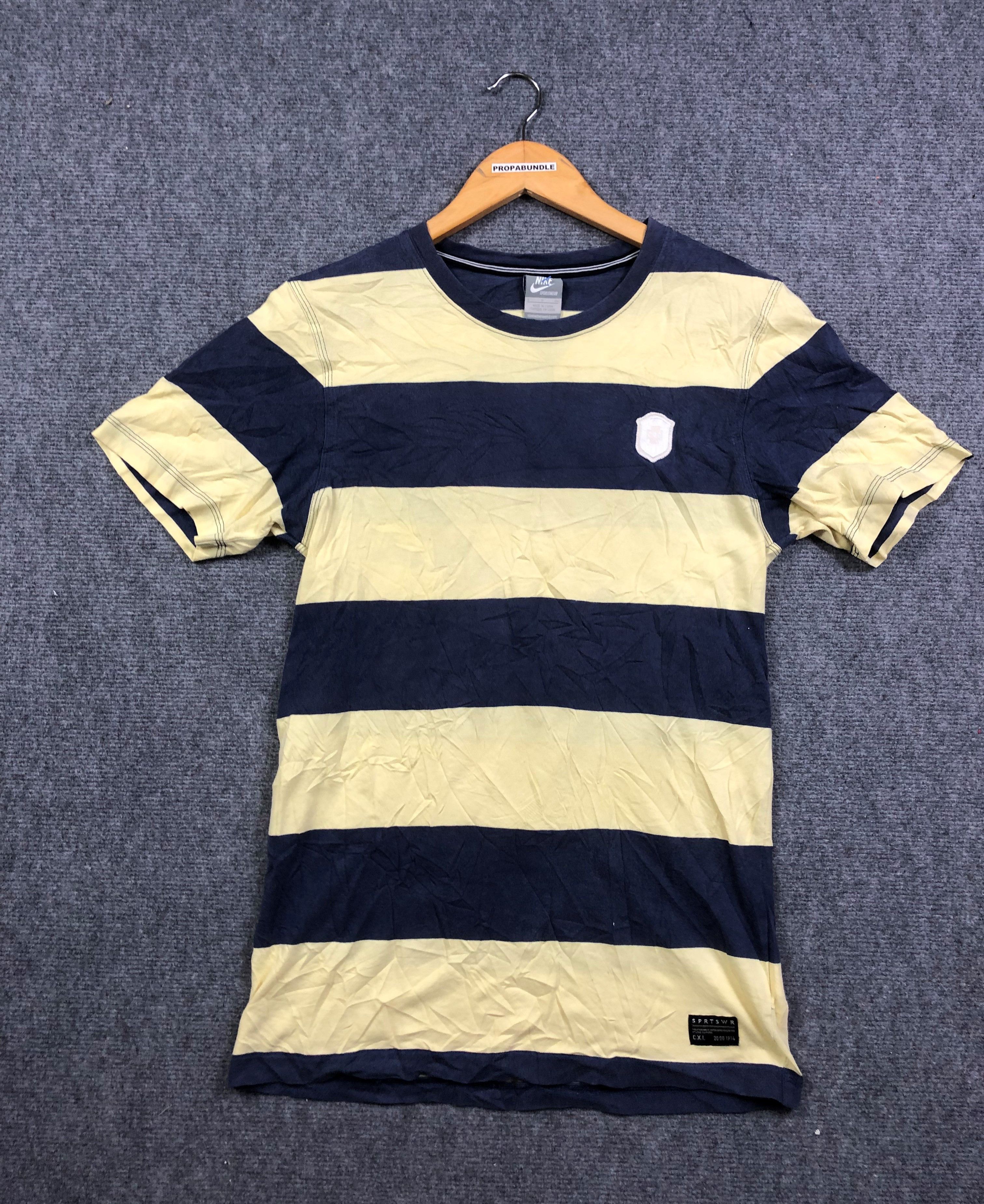 Nike Nike Sportwear Stripe Tshirt Size US S / EU 44-46 / 1 - 1 Thumbnail