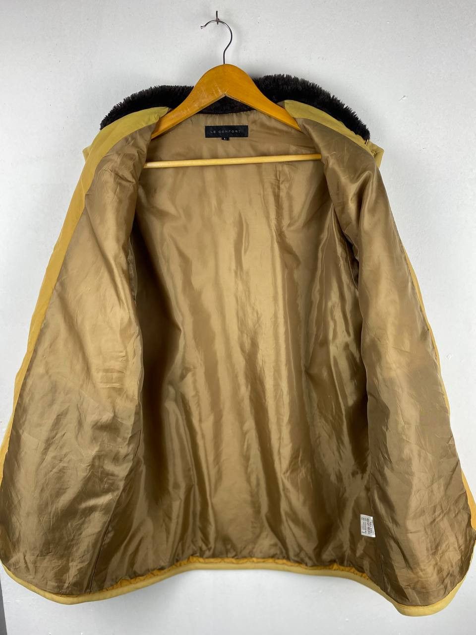 Japanese Brand le confort japanese brands quilted jacket fur collar Size US L / EU 52-54 / 3 - 5 Thumbnail
