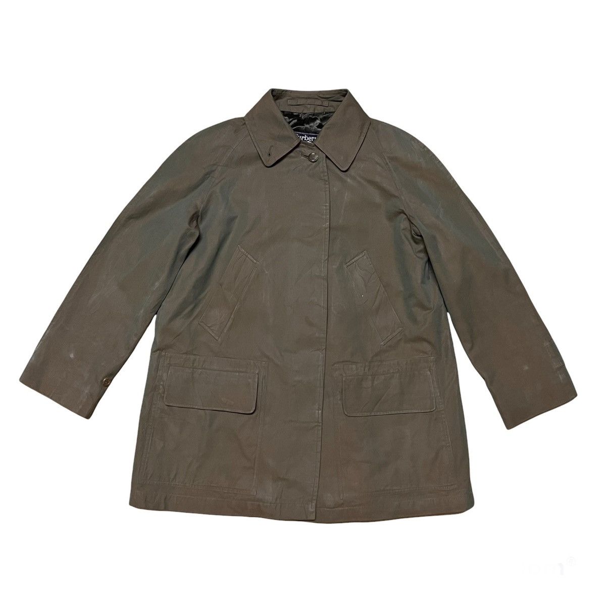 Burberry Vintage Burberrys Long Jacket Size US M / EU 48-50 / 2 - 2 Thumbnail