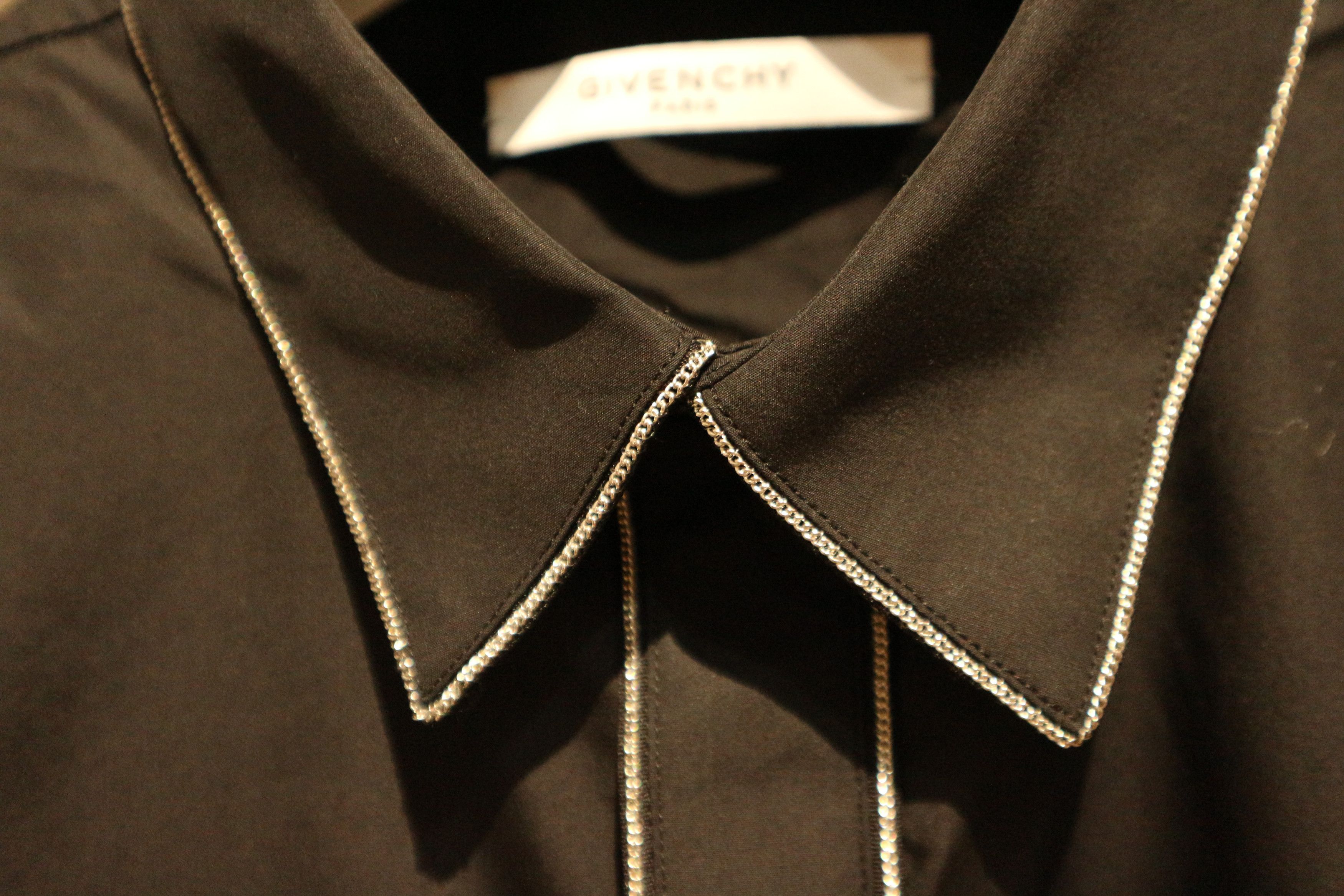 Givenchy Chain trim shirt Size US M / EU 48-50 / 2 - 4 Thumbnail