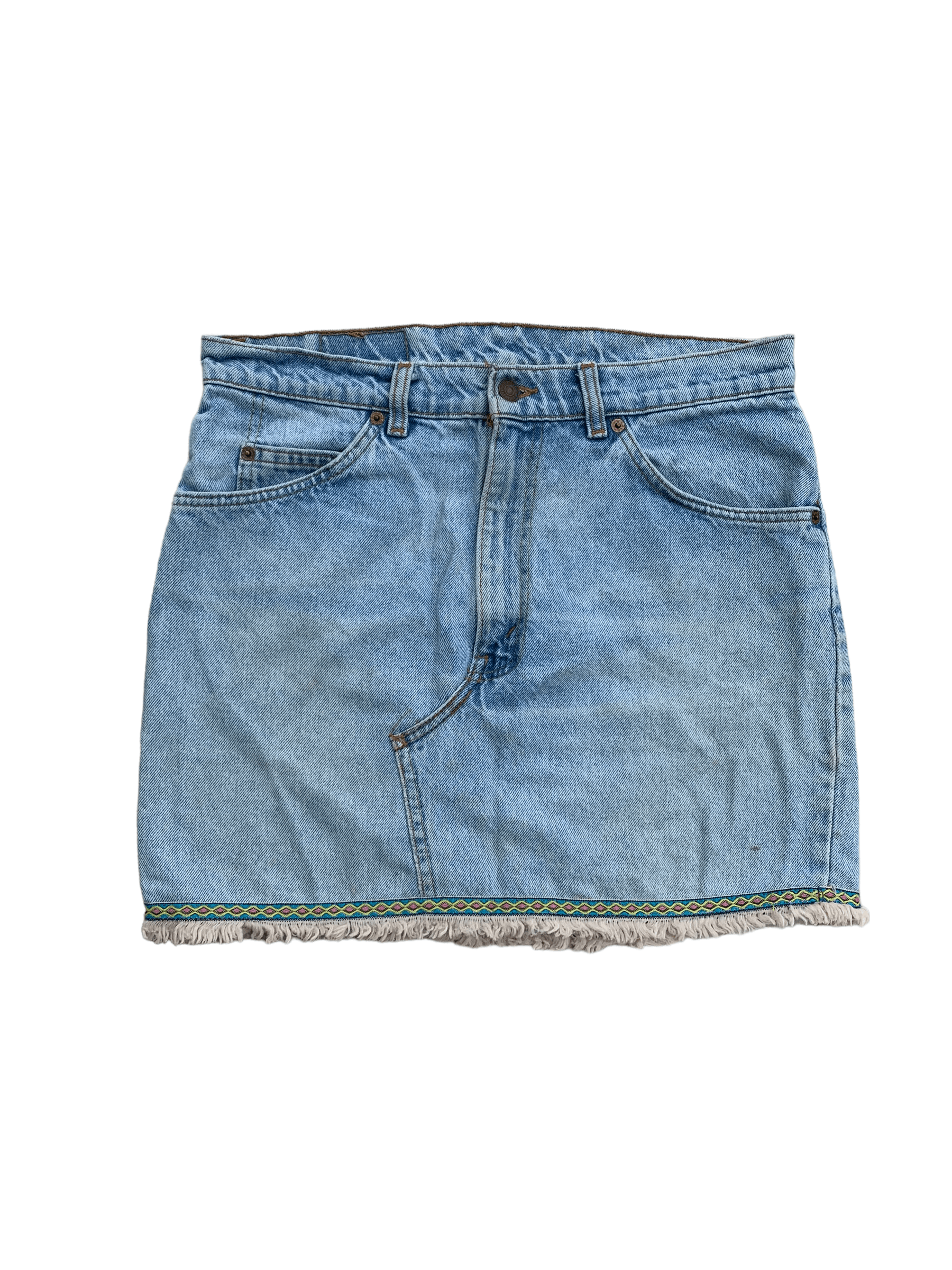 Levi's Vintage Levis Orange Tab Denim Skirt Size 33" - 1 Thumbnail