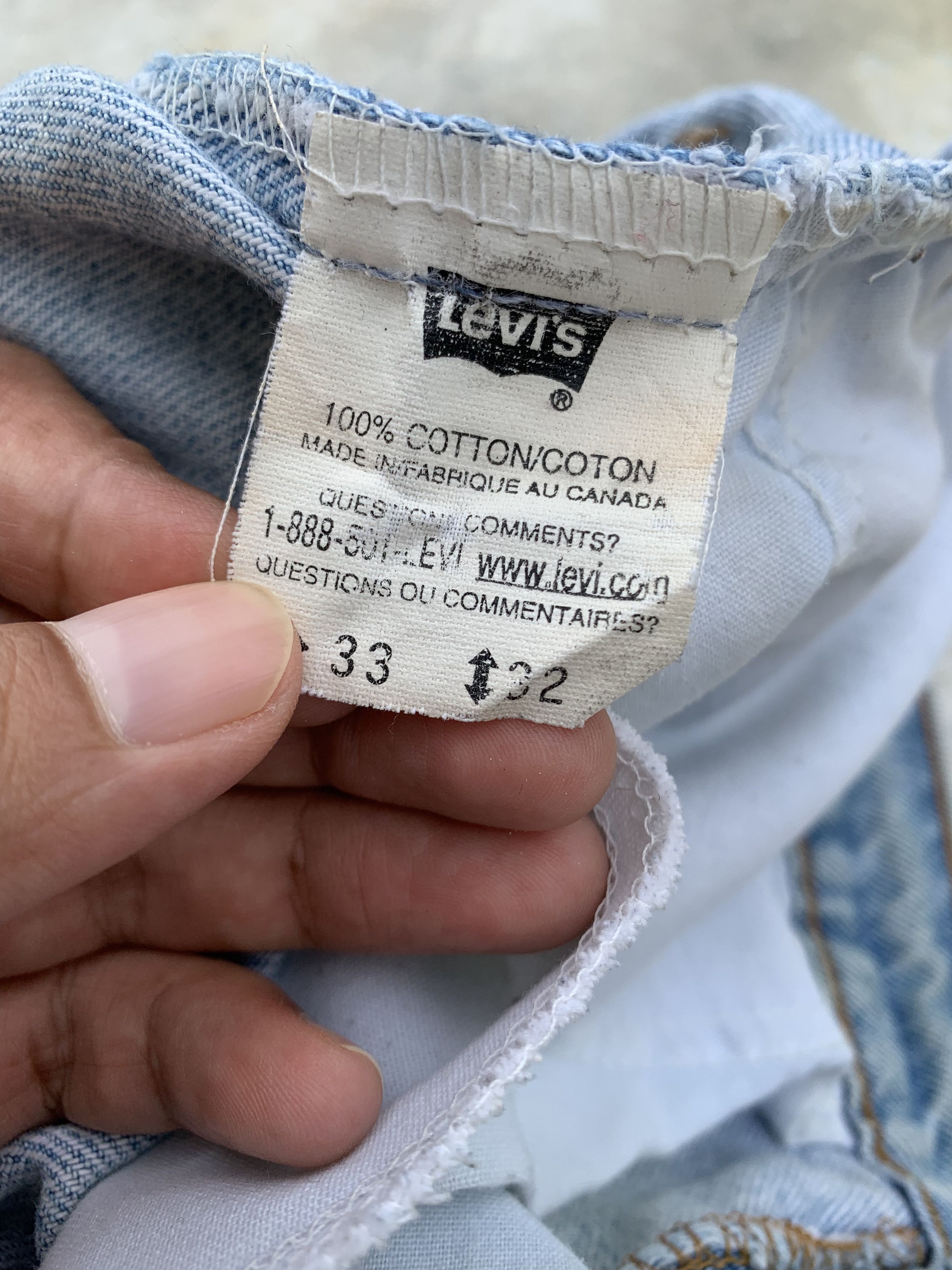Levi's Vintage Levis Orange Tab Denim Skirt Size 33" - 10 Thumbnail