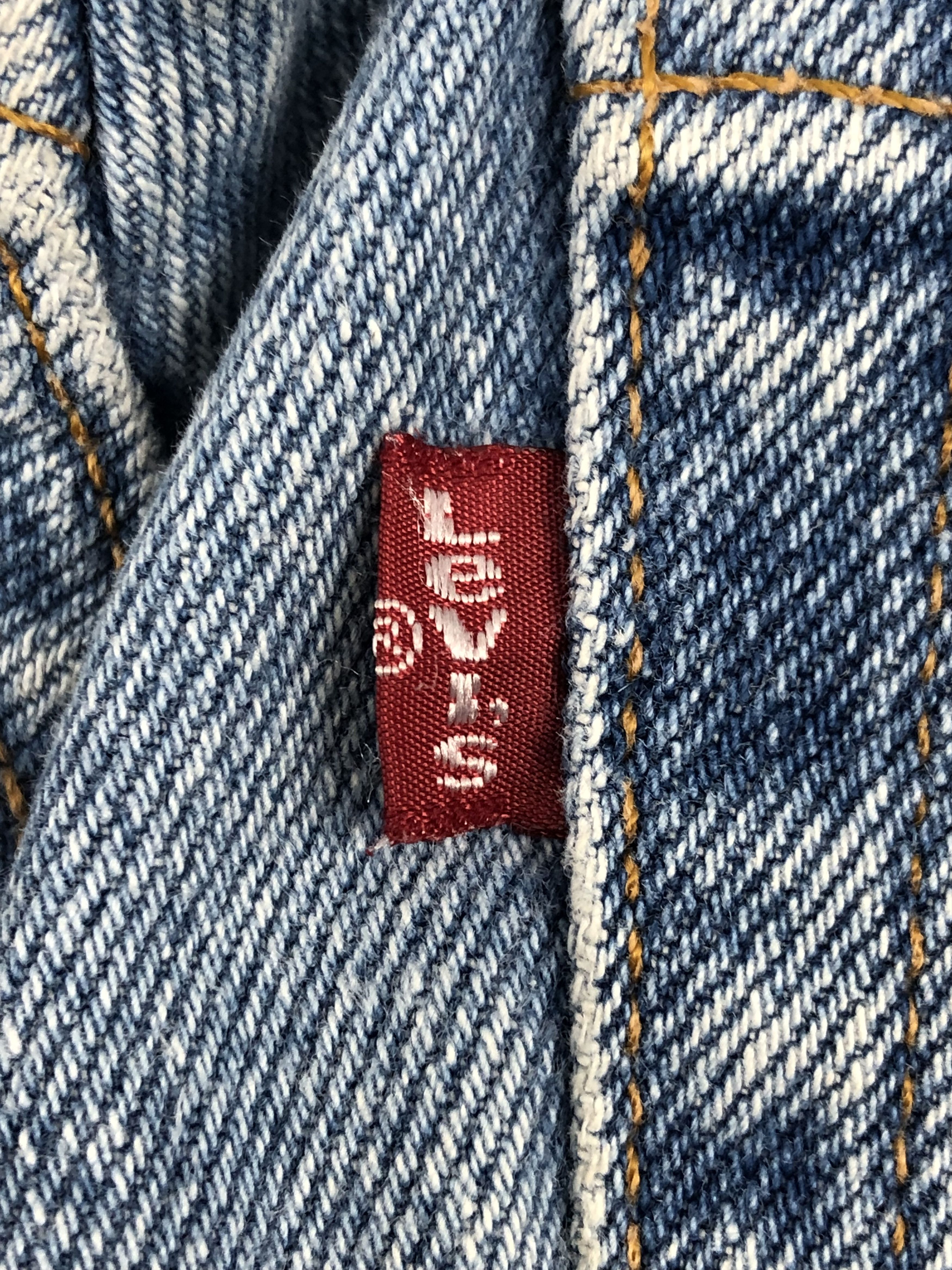 Levi's Vintage 90s Levis 550 Faded Blue Jeans DP1363 Size US 30 / EU 46 - 8 Thumbnail