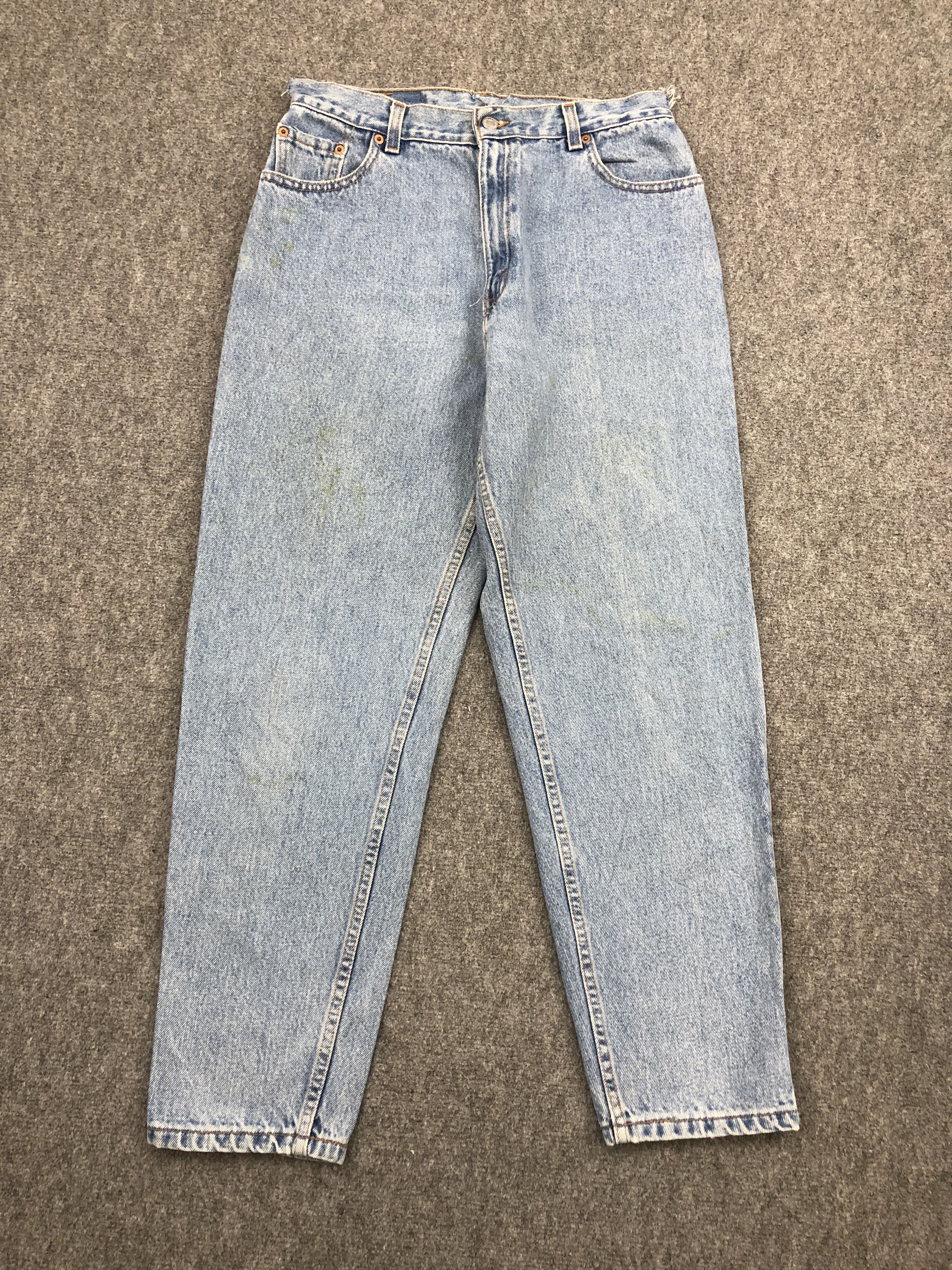 Levi's Vintage 90s Levis 550 Faded Blue Jeans DP1363 Size US 30 / EU 46 - 1 Thumbnail