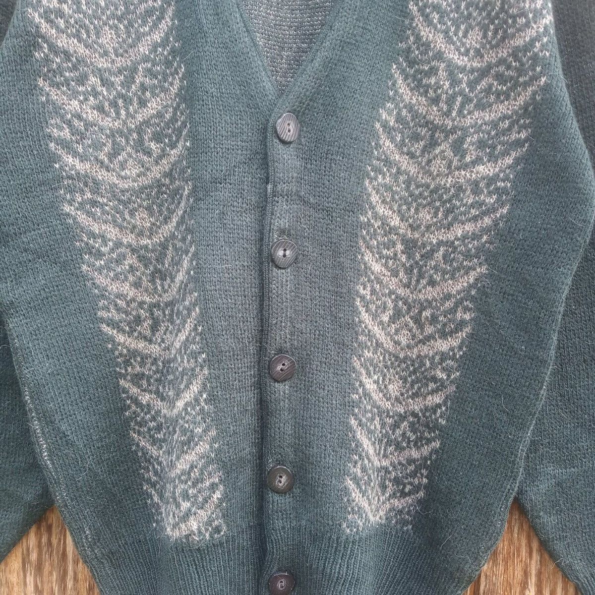 Japanese Brand Lord John Made in Japan Wool Style Cardigan Button UPS Size US M / EU 48-50 / 2 - 3 Thumbnail