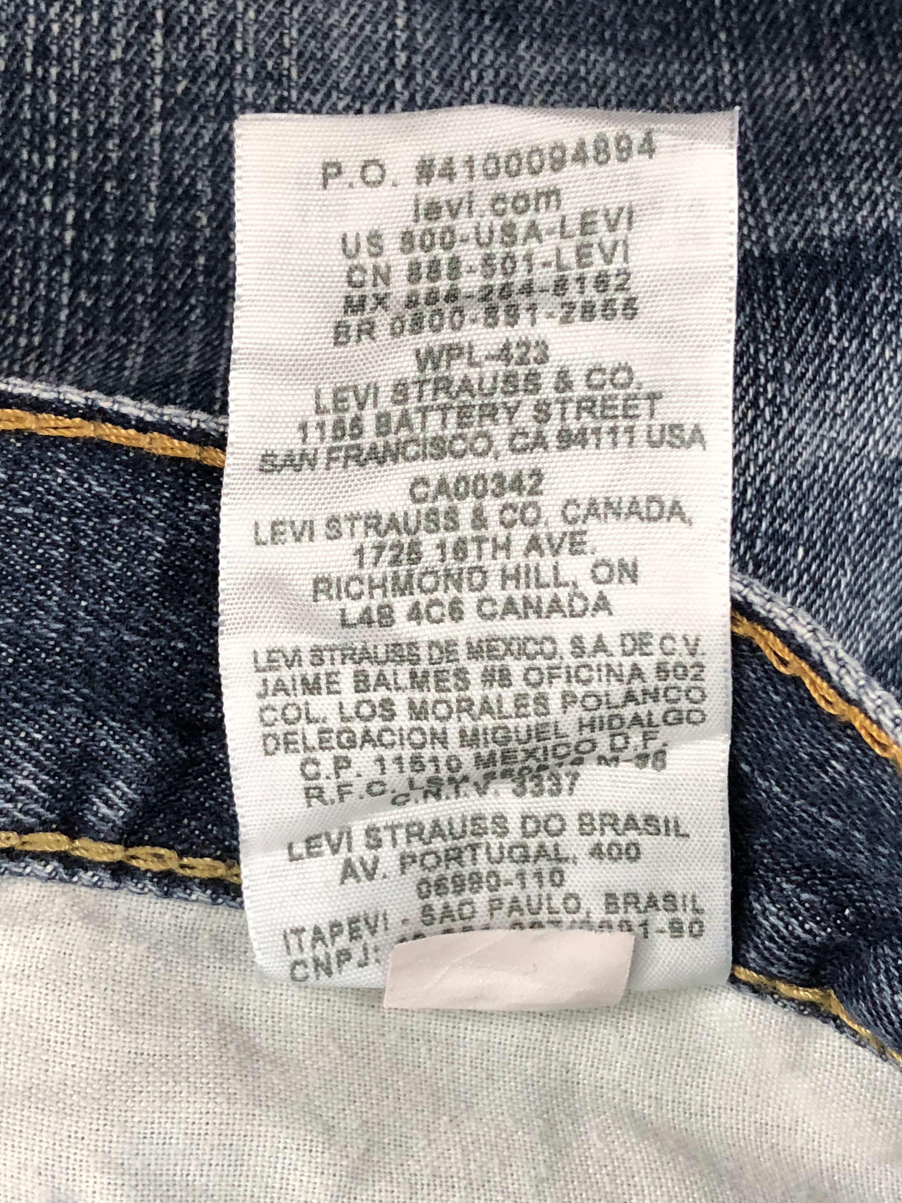 Levi's × Vintage Vintage Levis 559 Faded Blue Jeans Size US 39 - 7 Thumbnail