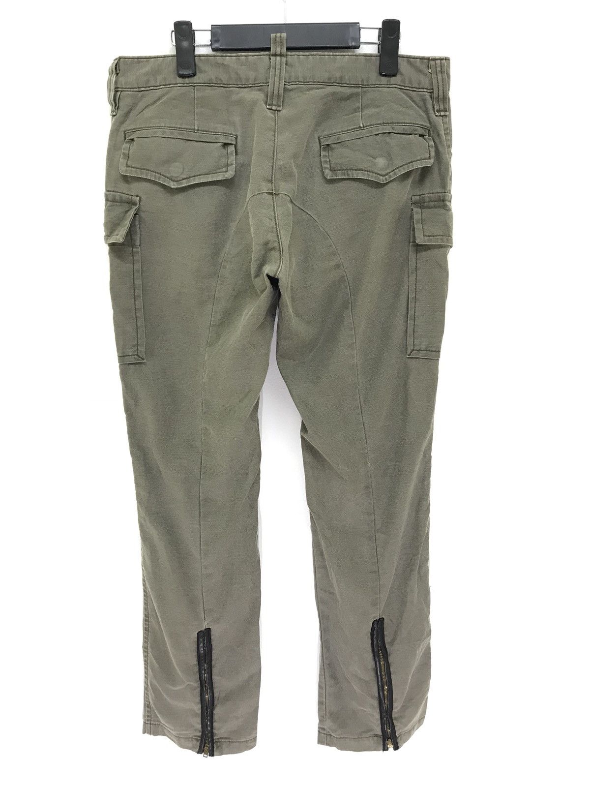 Japanese Brand Disciple Motorcyclist Cargo Slim Pant Elastic Size US 33 - 5 Thumbnail