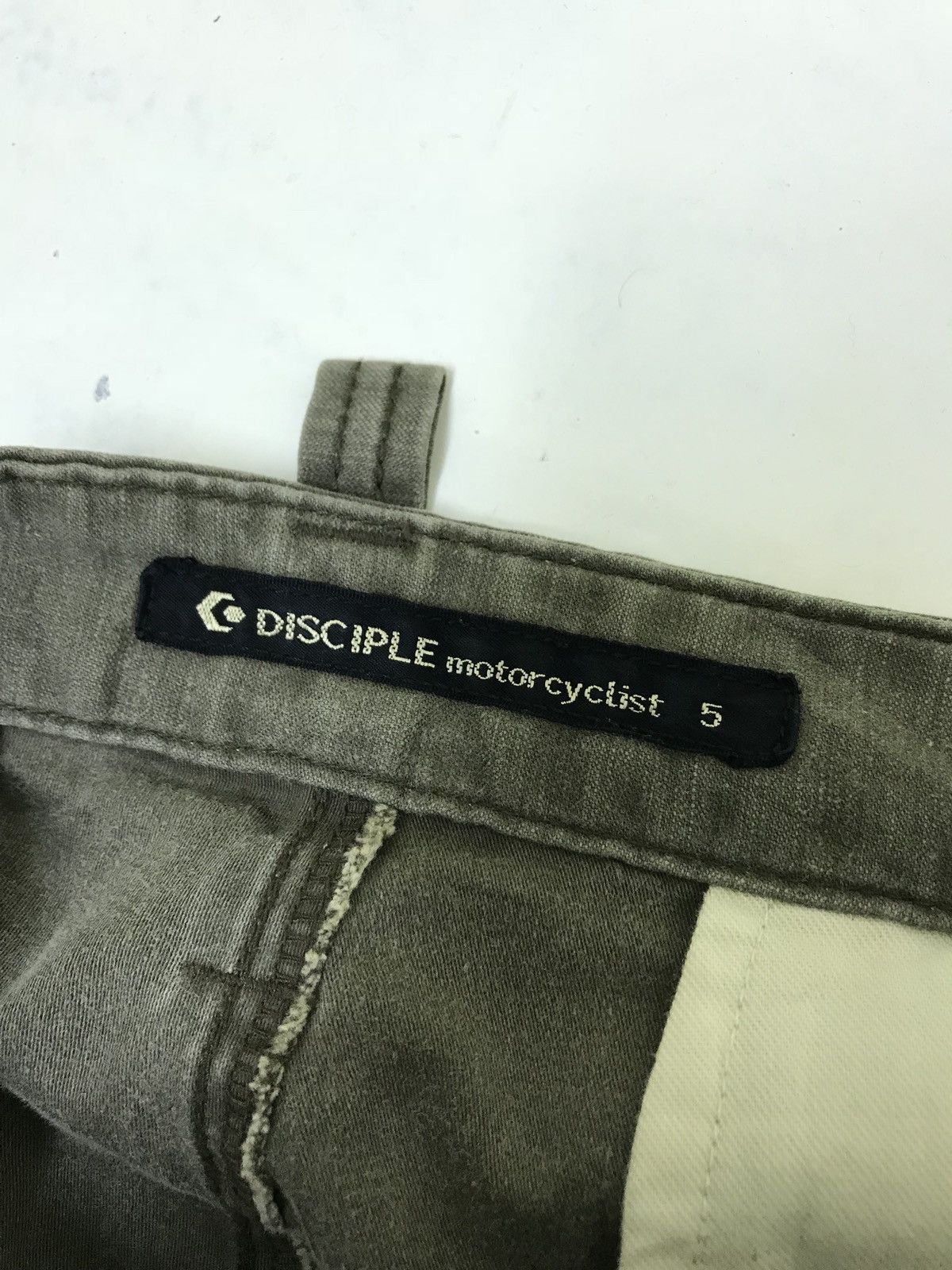 Japanese Brand Disciple Motorcyclist Cargo Slim Pant Elastic Size US 33 - 9 Thumbnail