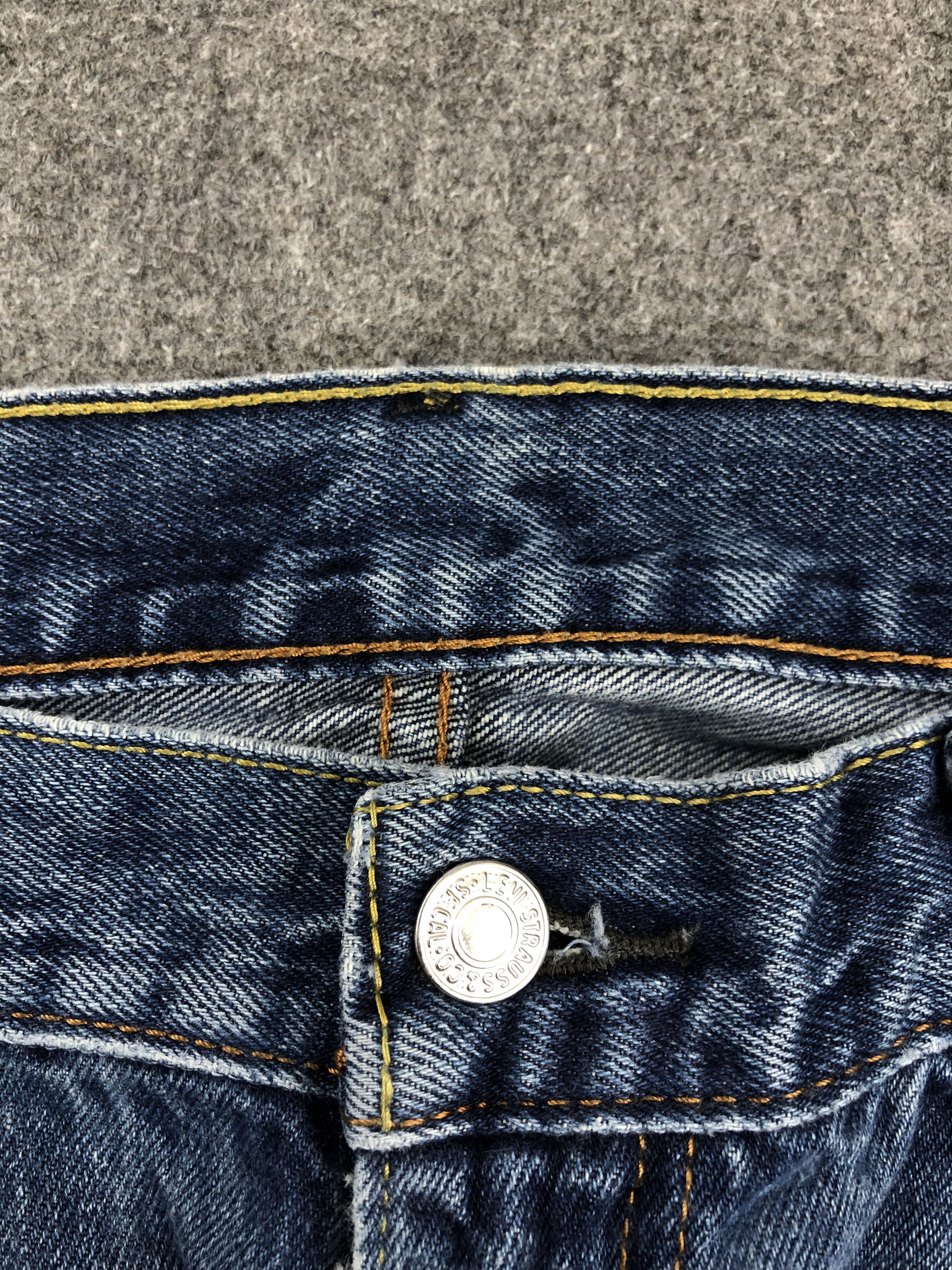 Levi's × Vintage Vintage Levis 505 Faded Blue Jeans DP1371 Size US 38 / EU 54 - 10 Thumbnail