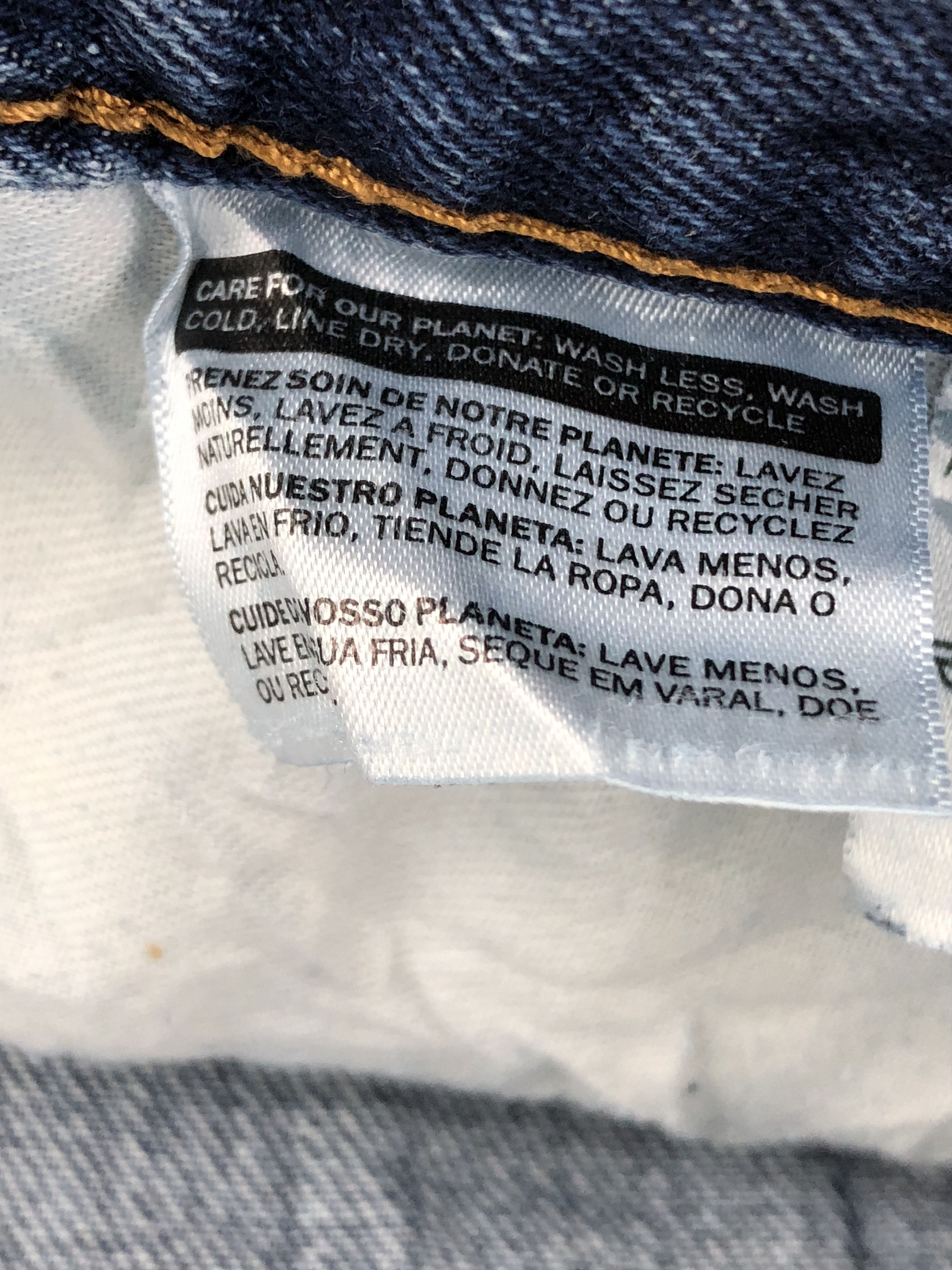 Levi's × Vintage Vintage Levis 505 Faded Blue Jeans DP1371 Size US 38 / EU 54 - 6 Thumbnail