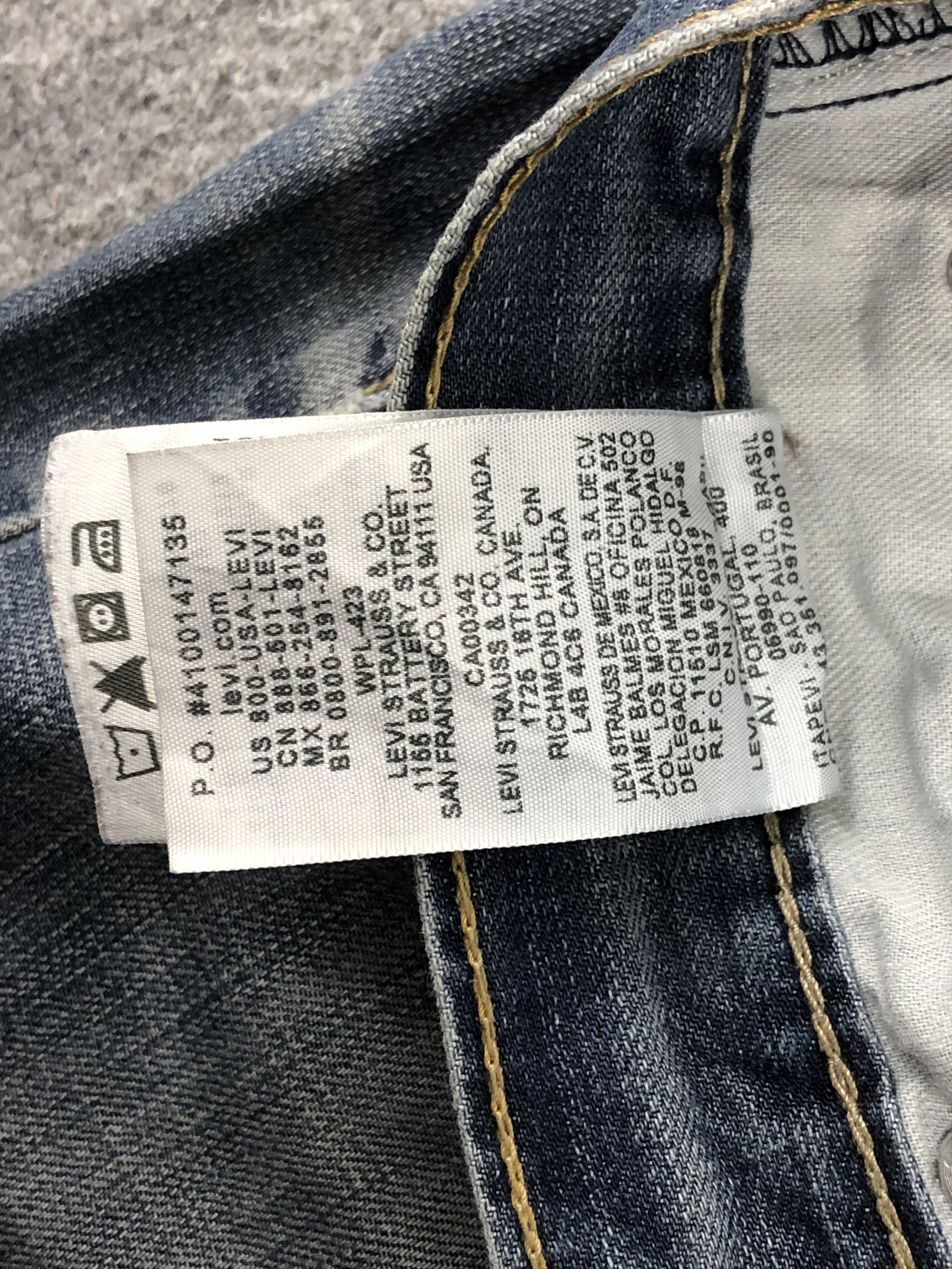 Levi's × Vintage Vintage Levis 559 Faded Blue Jeans DP1372 Size US 32 / EU 48 - 7 Thumbnail