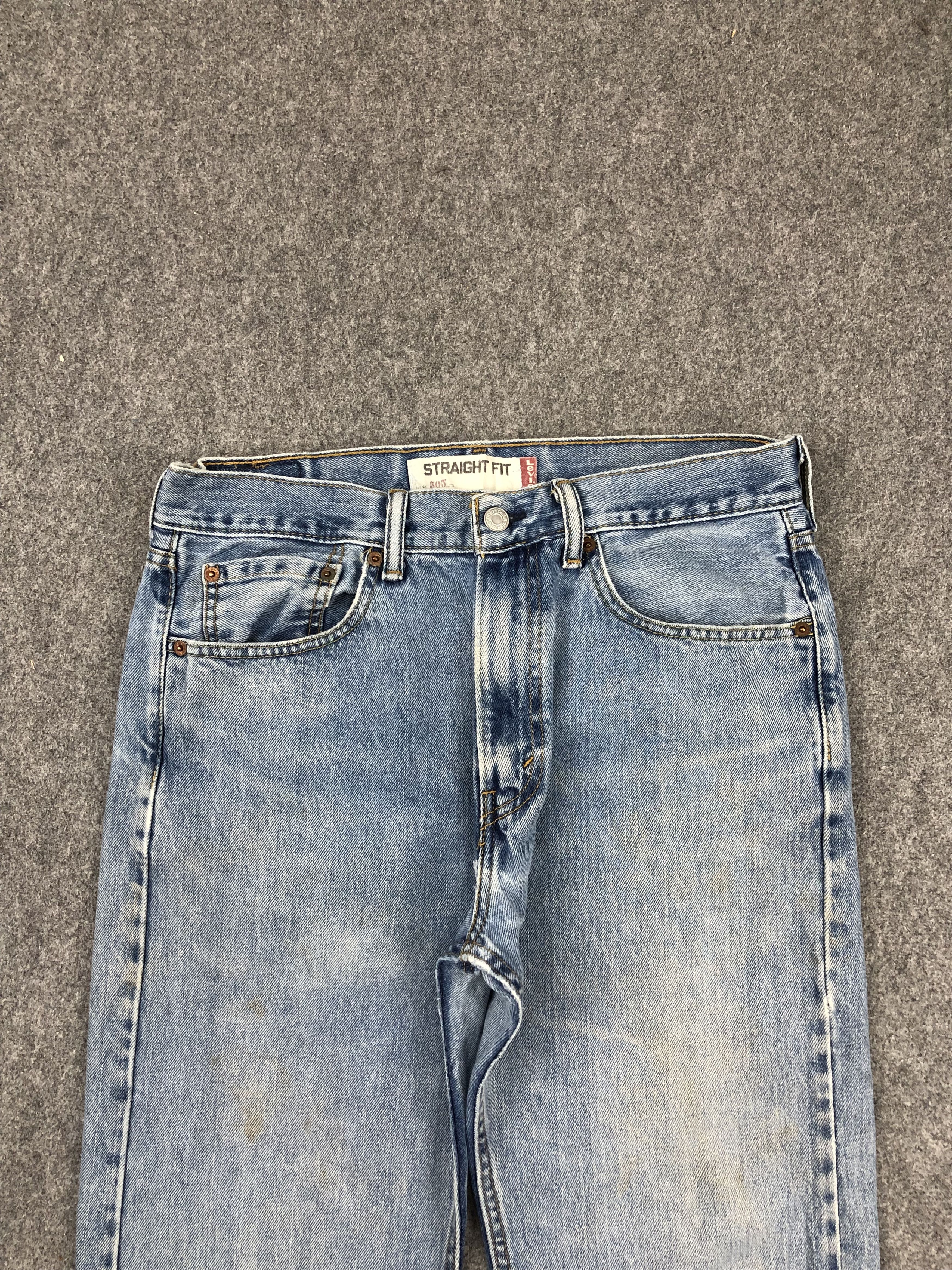 Levi's Vintage Levis 550 Faded Blue Jeans DP1374 Size US 32 / EU 48 - 2 Thumbnail