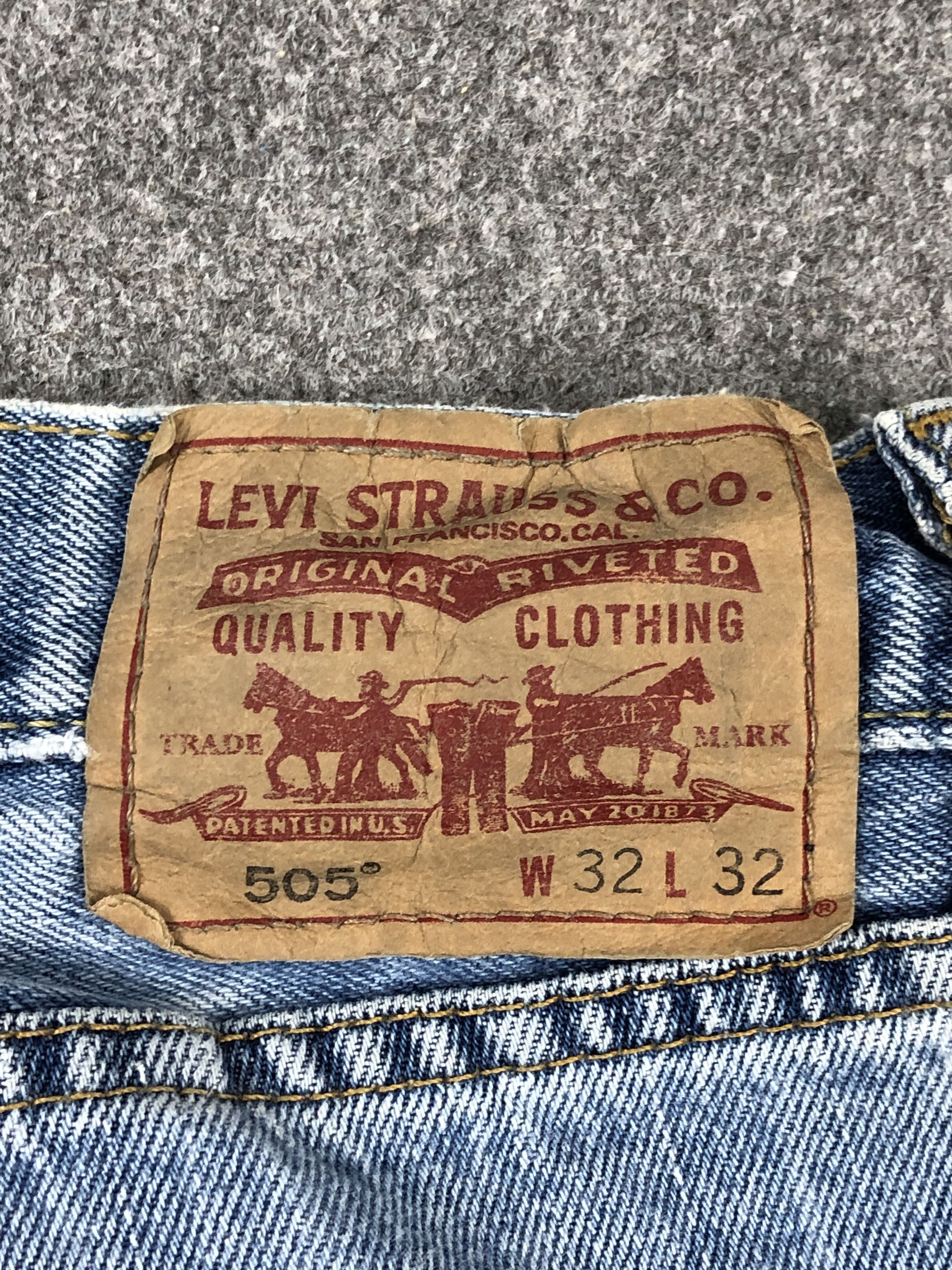 Levi's Vintage Levis 550 Faded Blue Jeans DP1374 Size US 32 / EU 48 - 5 Thumbnail