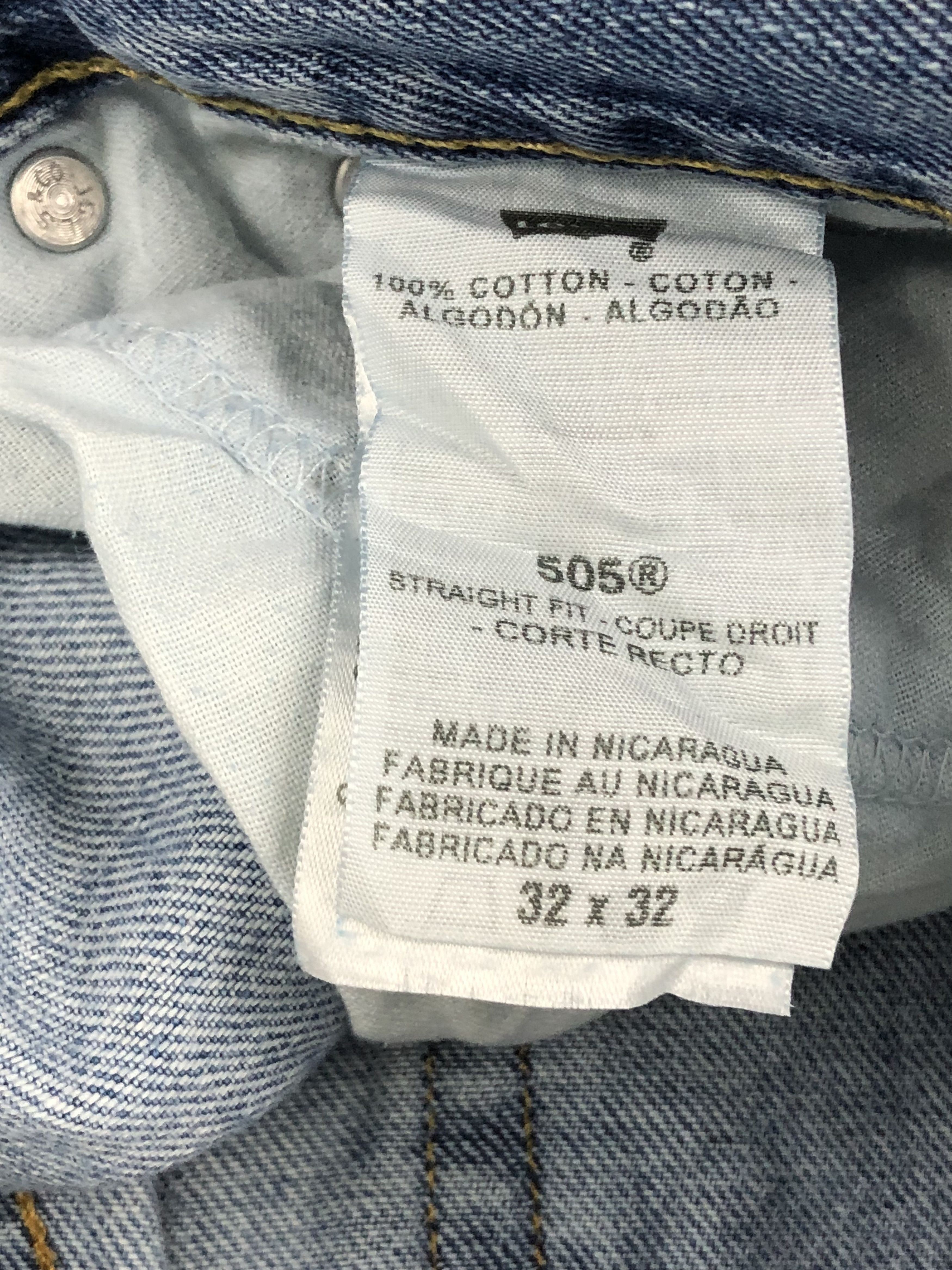 Levi's Vintage Levis 550 Faded Blue Jeans DP1374 Size US 32 / EU 48 - 6 Thumbnail
