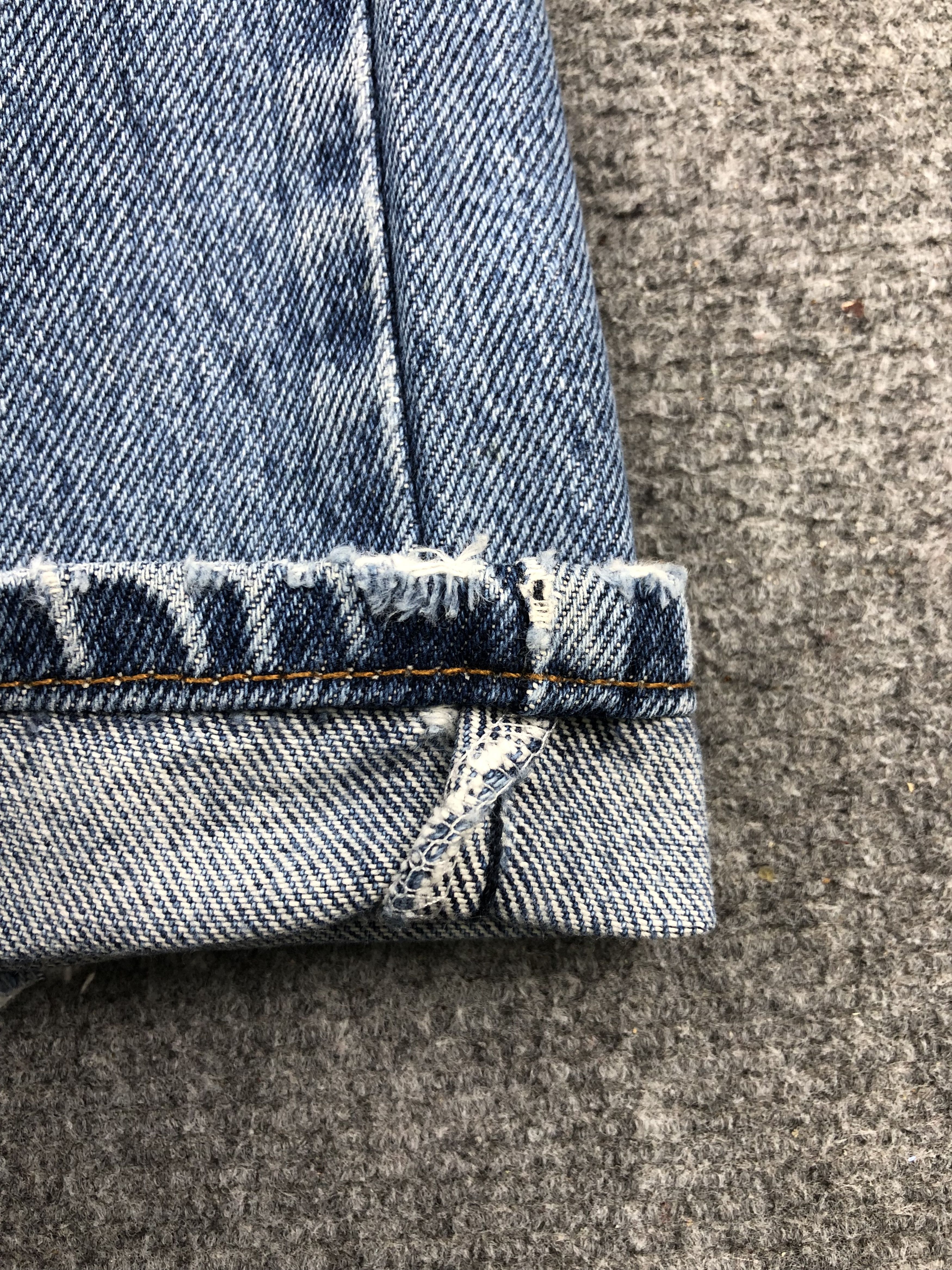 Levi's Vintage Levis 505 Faded Blue Jeans DP1375 Size US 31 - 10 Thumbnail