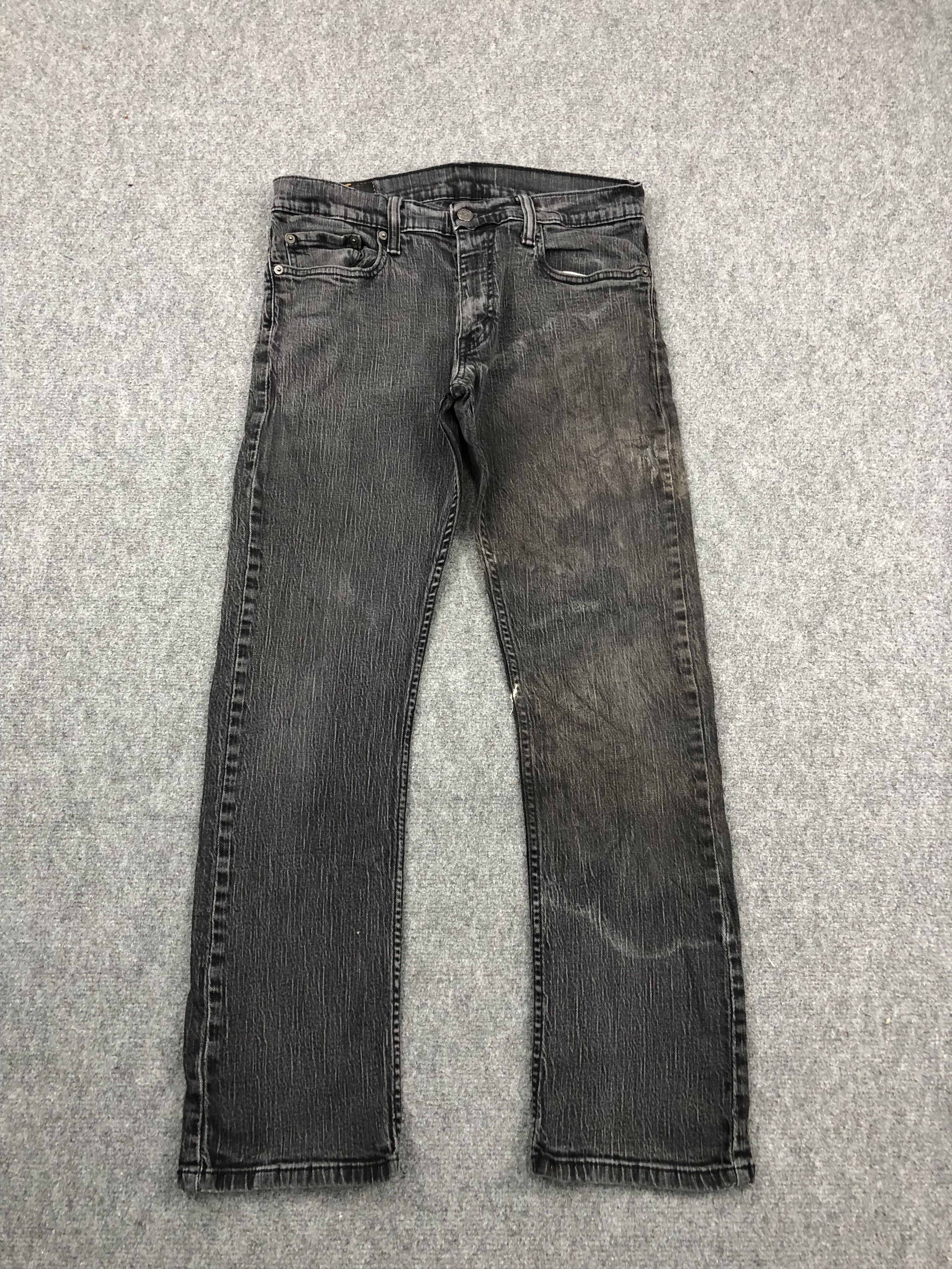 Vintage Levis 514 Faded Black Jeans DP1378