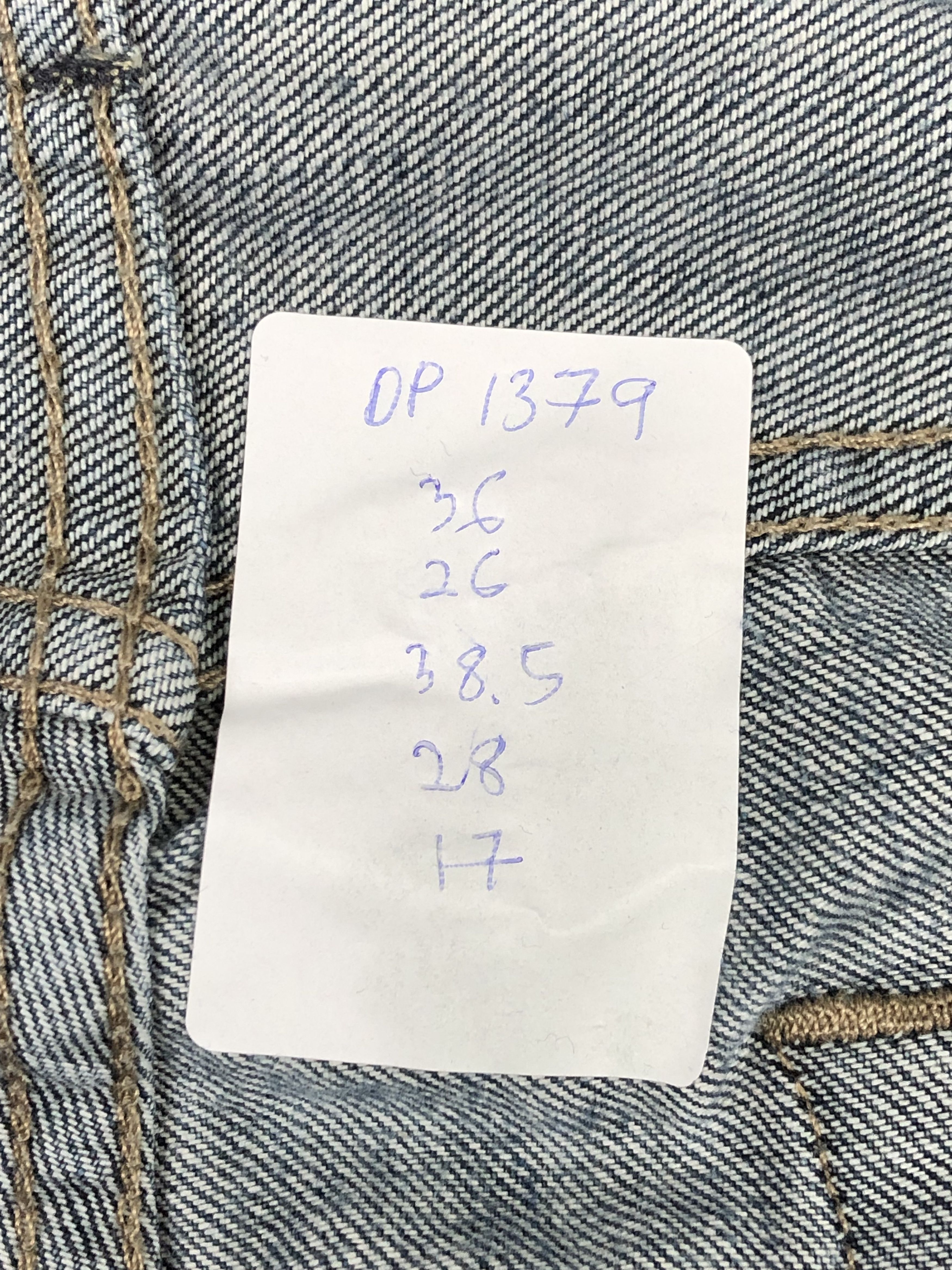 Levi's Vintage Levis 501 Faded Blue Jeans DP1379 Size US 36 / EU 52 - 15 Thumbnail