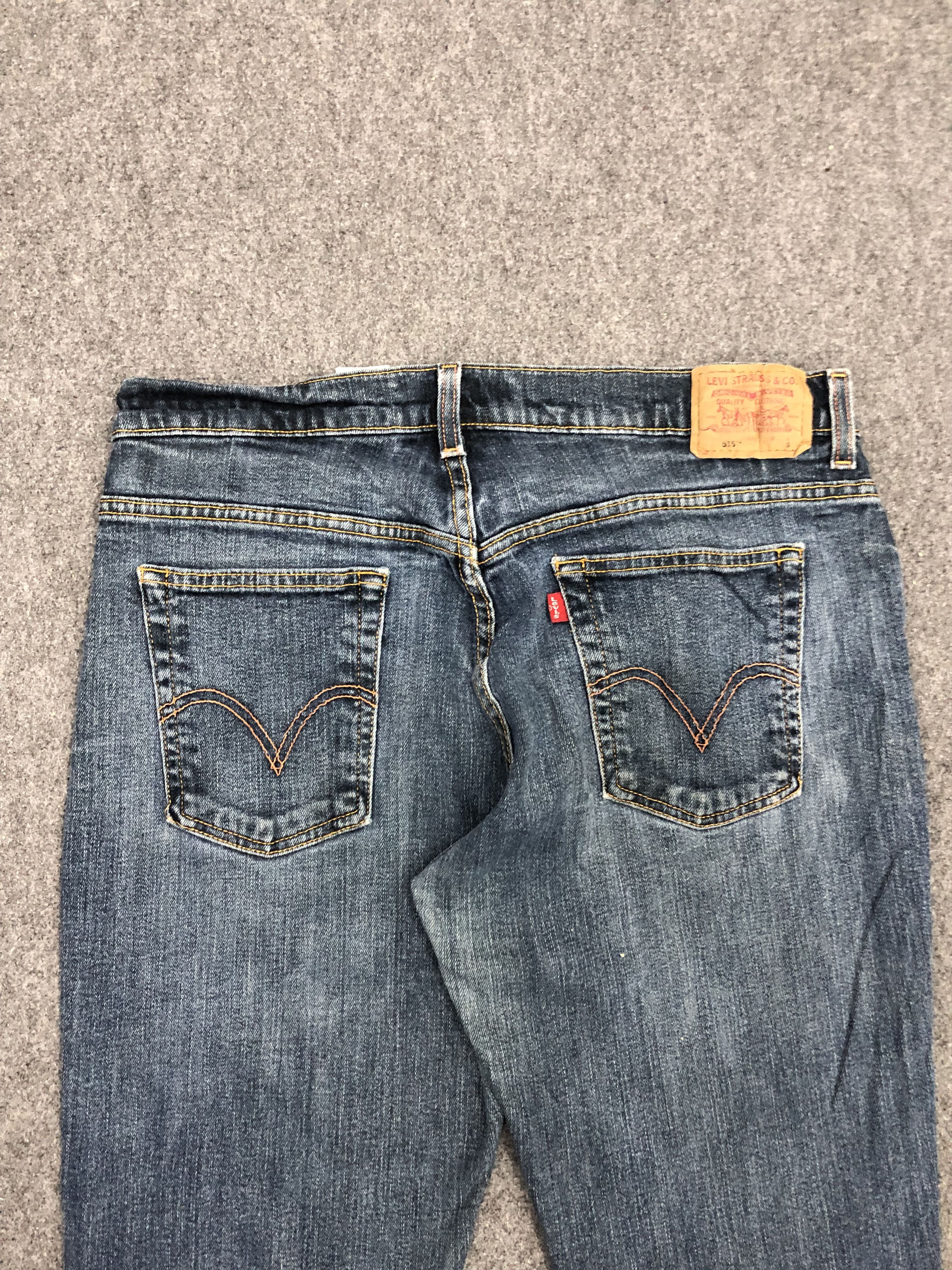Levi's Vintage Levis 515 Flared Bootcut Women Jeans DP1117 Size US 35 - 4 Thumbnail