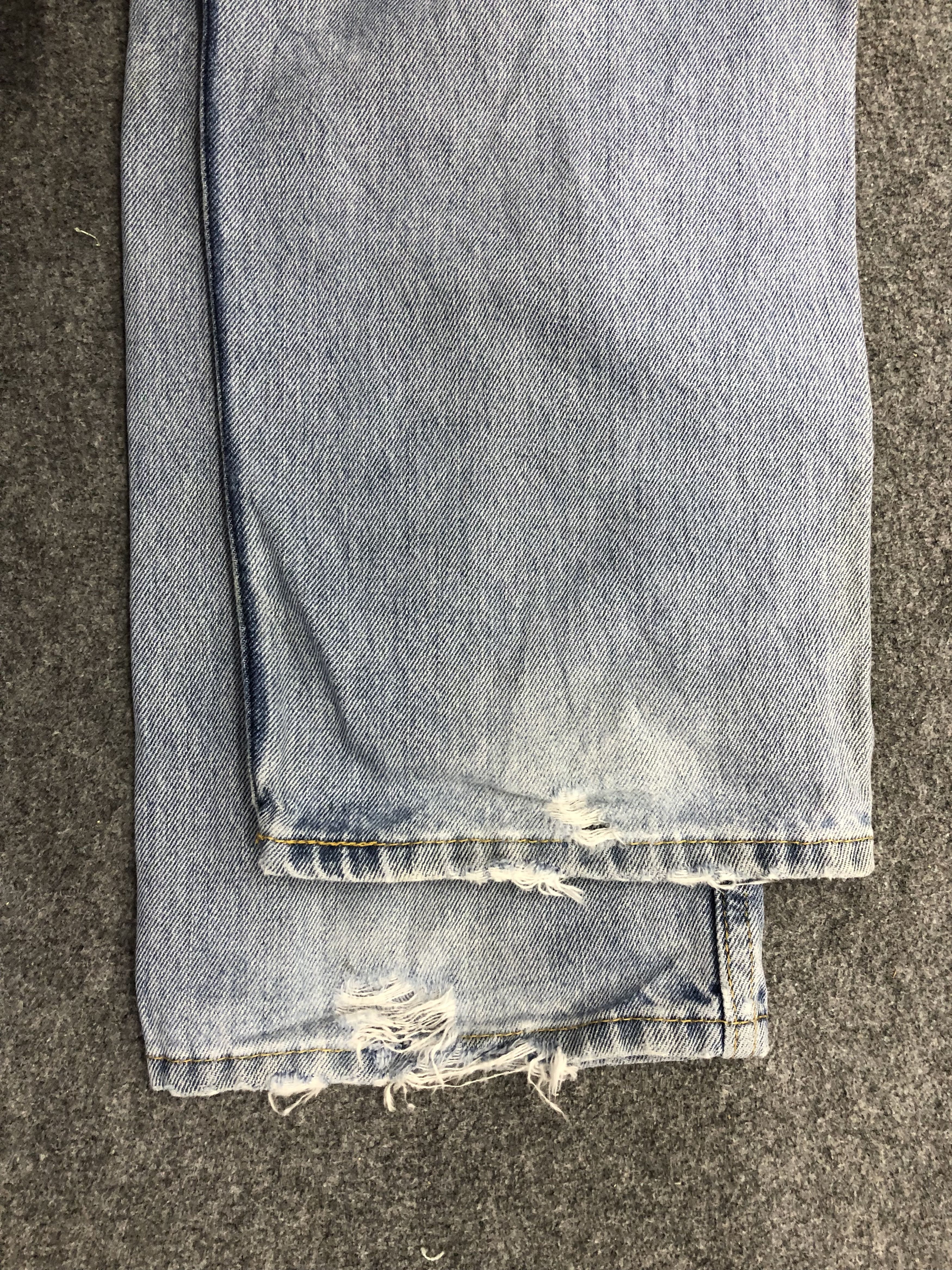 Levi's Vintage Levis 505 Light Wash Jeans DP1124 Size US 36 / EU 52 - 15 Thumbnail