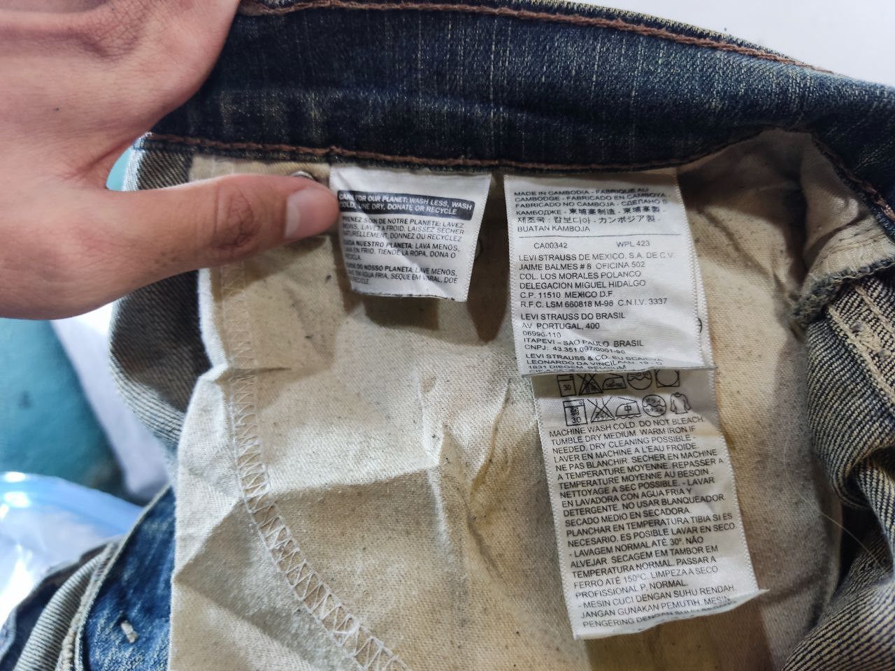 Levi's levis 559 relaxed straight fit denim Size US 44 / EU 60 - 8 Thumbnail