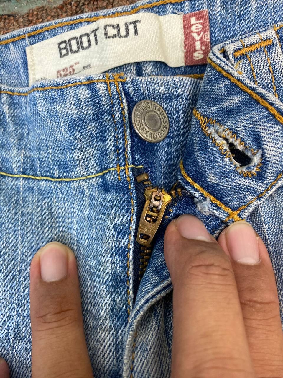 Levi's vintage levis 525 flare bootcut denim Size US 32 / EU 48 - 12 Thumbnail