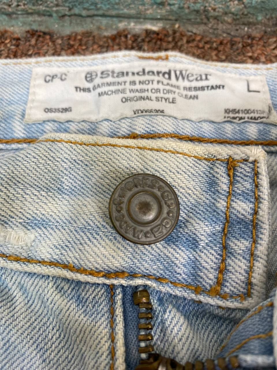 Japanese Brand vintage cp-c union made japanese brands distressed denim Size US 32 / EU 48 - 15 Thumbnail