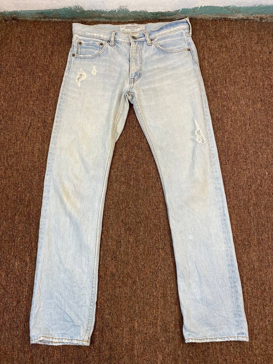 vintage cp-c union made japanese brands distressed denim