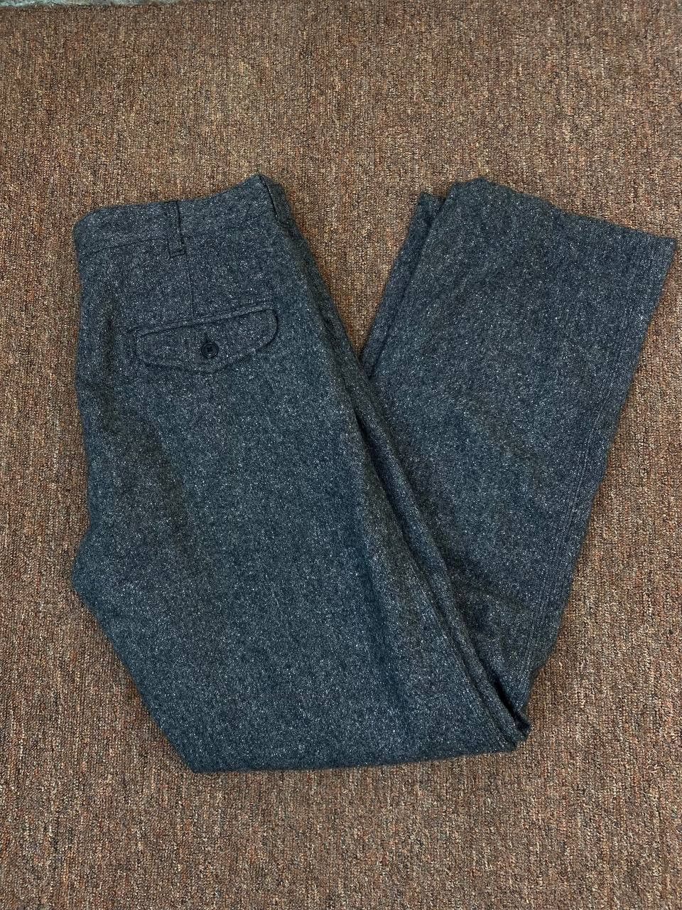 Global Work vintage global work wool pants salt and pepper design Size US 34 / EU 50 - 2 Thumbnail