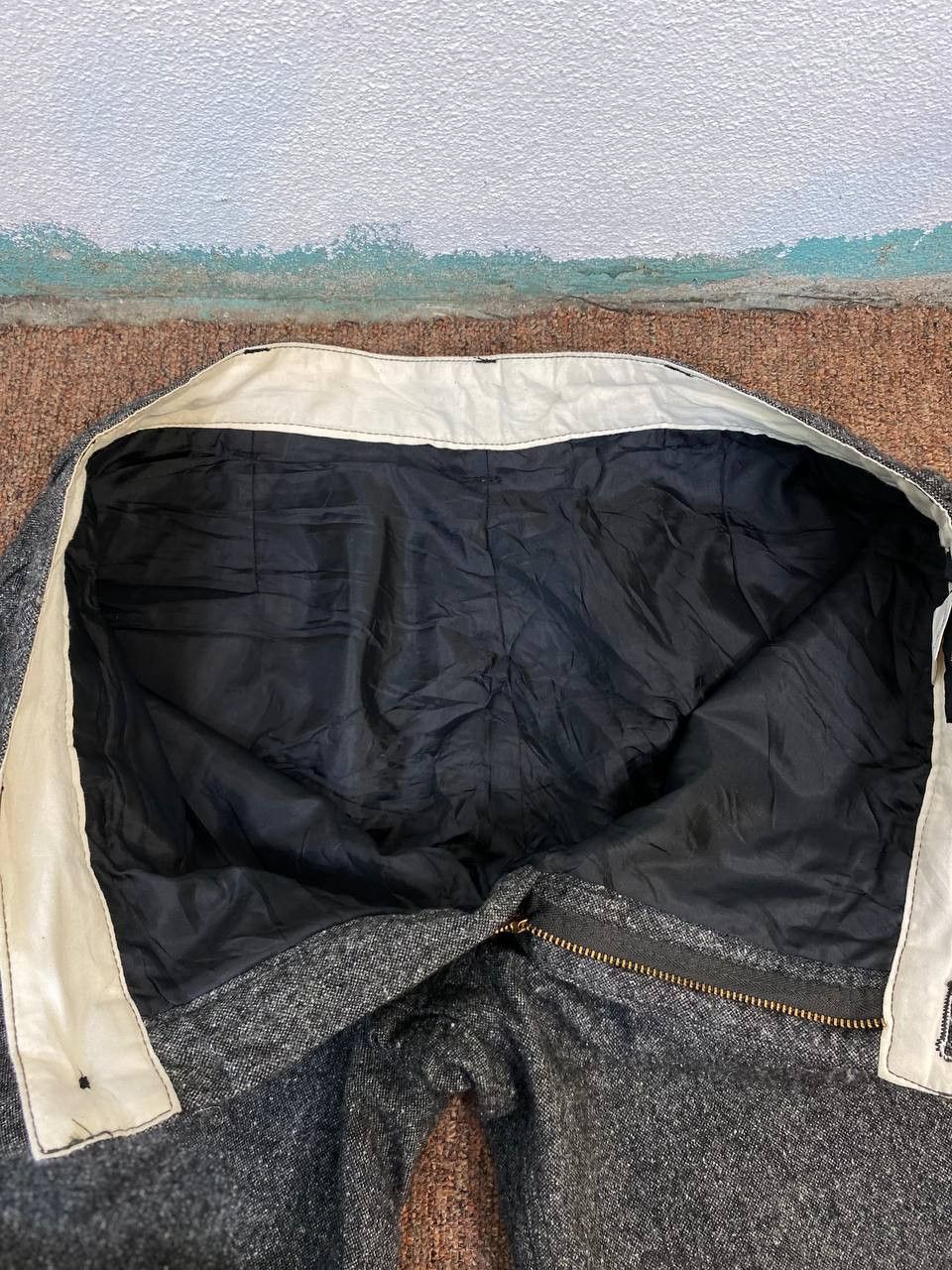 Global Work vintage global work wool pants salt and pepper design Size US 34 / EU 50 - 10 Thumbnail