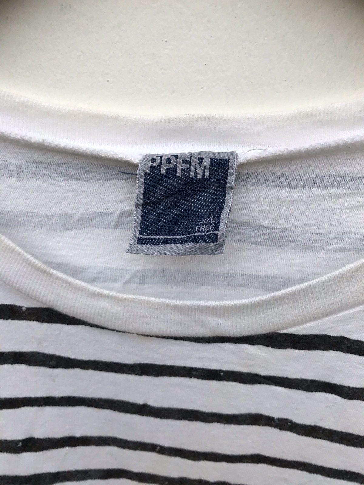 Japanese Brand × PPFM × Seditionaries PPFM Seditionaries Stripes Jailer Border Prisoners T-Shirts Size US S / EU 44-46 / 1 - 7 Thumbnail