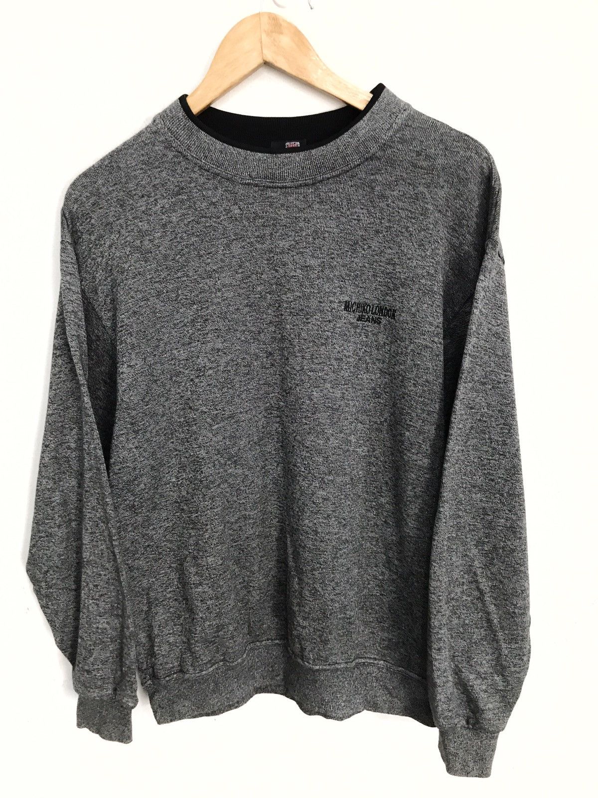 Michiko Koshino London Michiko London Jeans Crewneck Sweatshirt Dark Grey Size US M / EU 48-50 / 2 - 2 Thumbnail