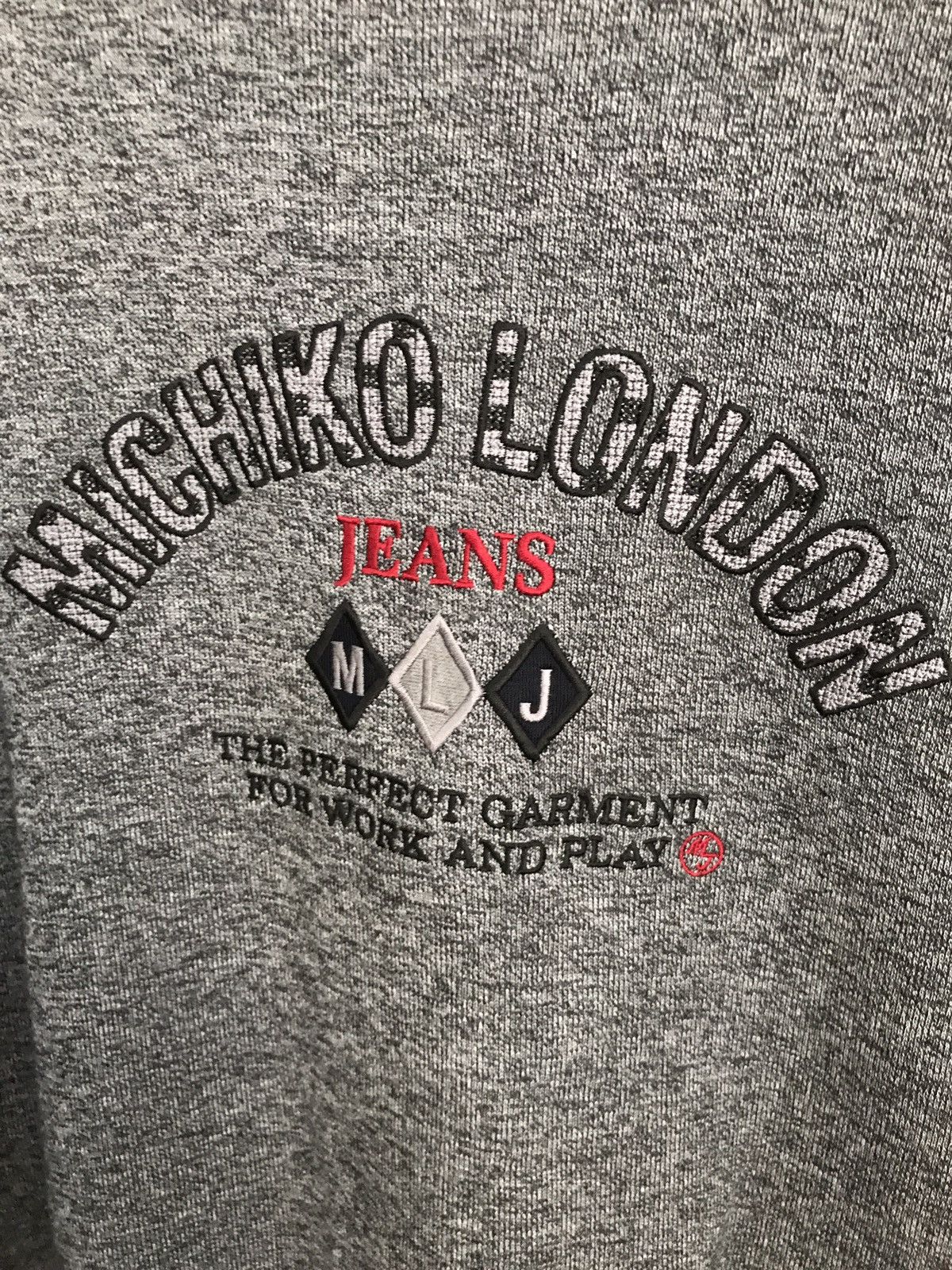 Michiko Koshino London Michiko London Jeans Crewneck Sweatshirt Dark Grey Size US M / EU 48-50 / 2 - 4 Thumbnail