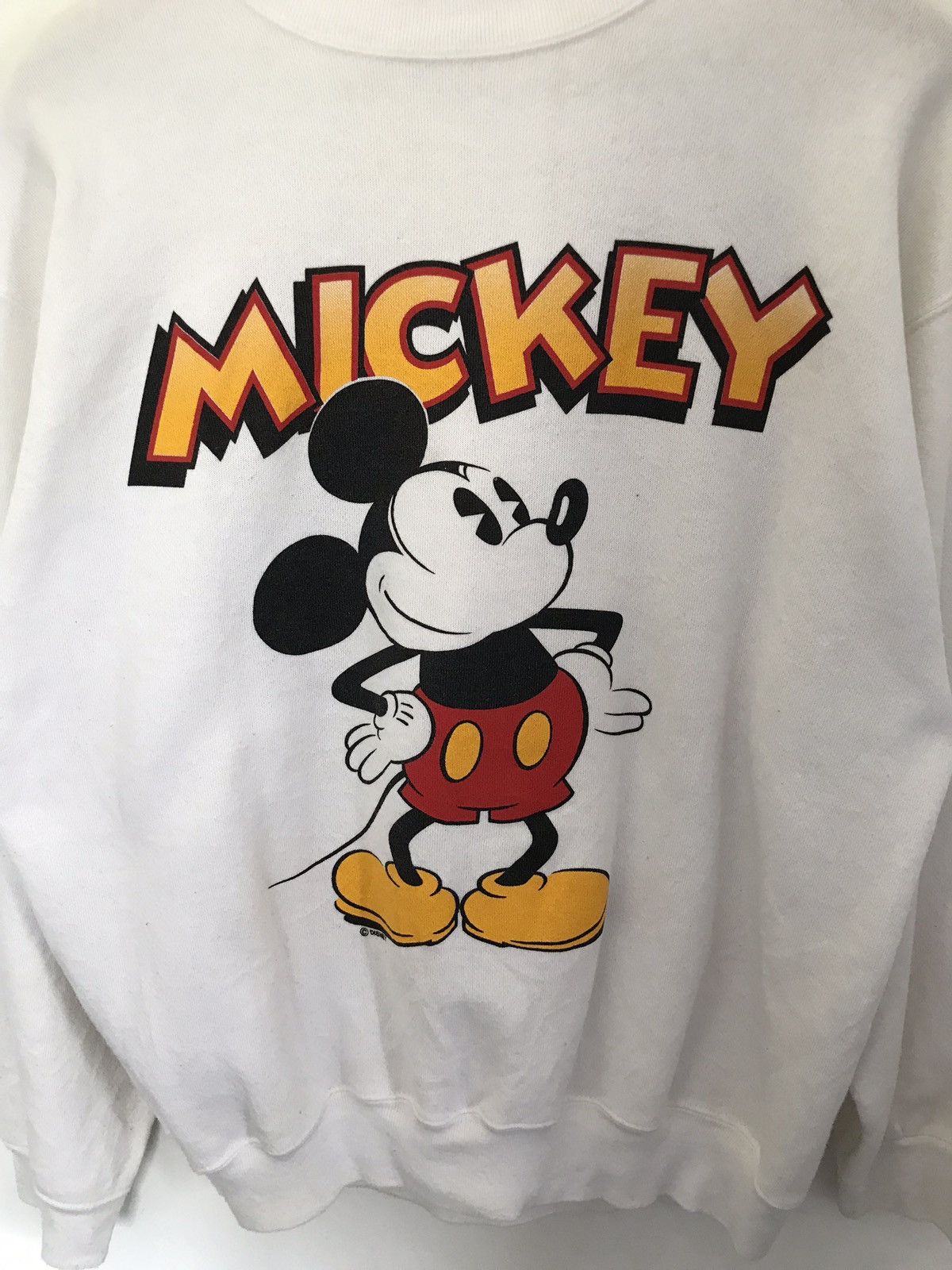 Vintage Vintage Mickey Mouse Disney Sweatshirt Nice Design Size US L / EU 52-54 / 3 - 3 Thumbnail