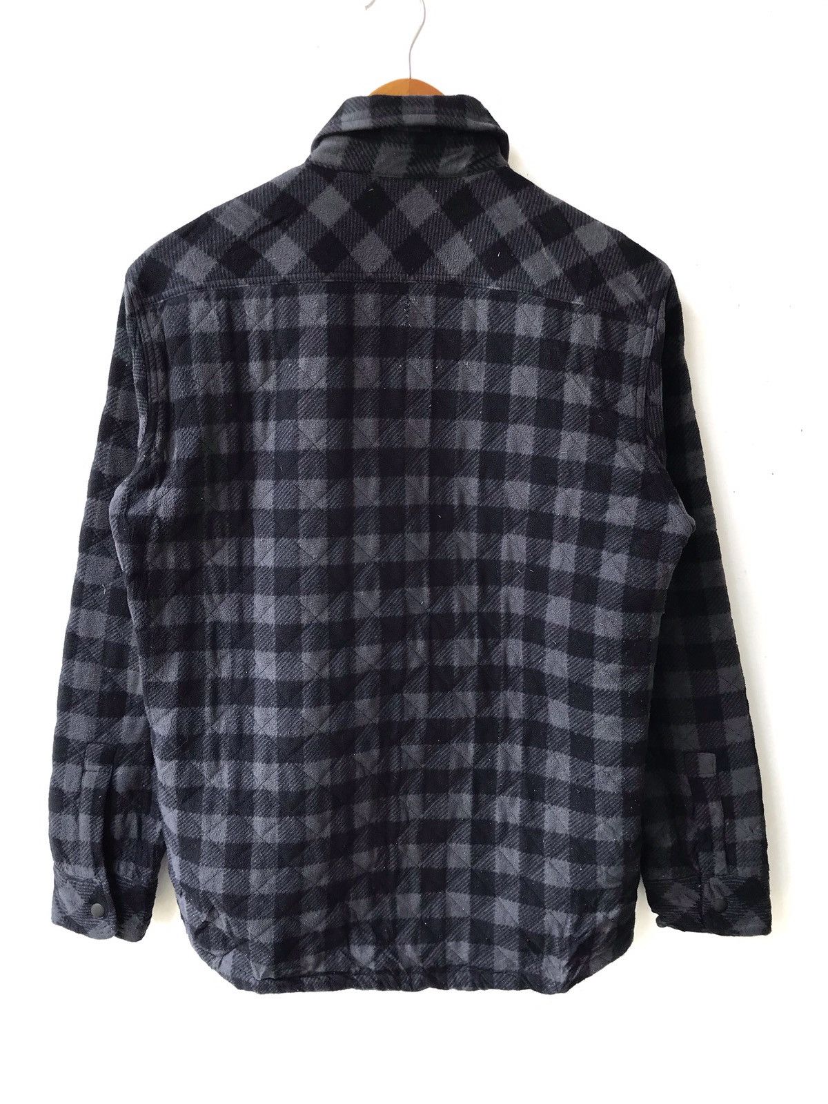 Japanese Brand × Uniqlo UNIQLO Checked Plaid Tartan Button Light Jacket Size US S / EU 44-46 / 1 - 3 Thumbnail