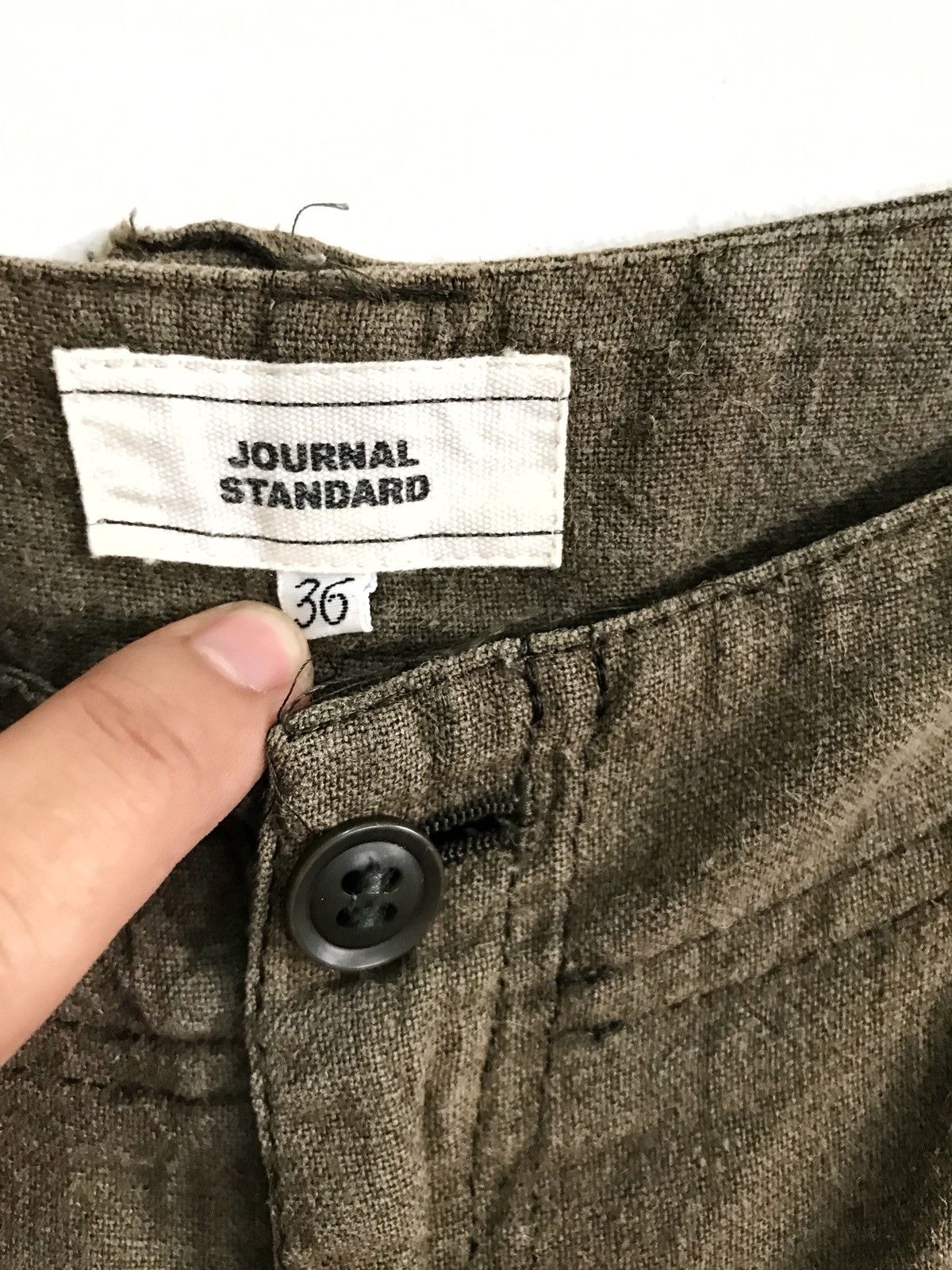 Journal Standard Japanese Brand Journal Standard Linen Pants Size US 30 / EU 46 - 4 Thumbnail