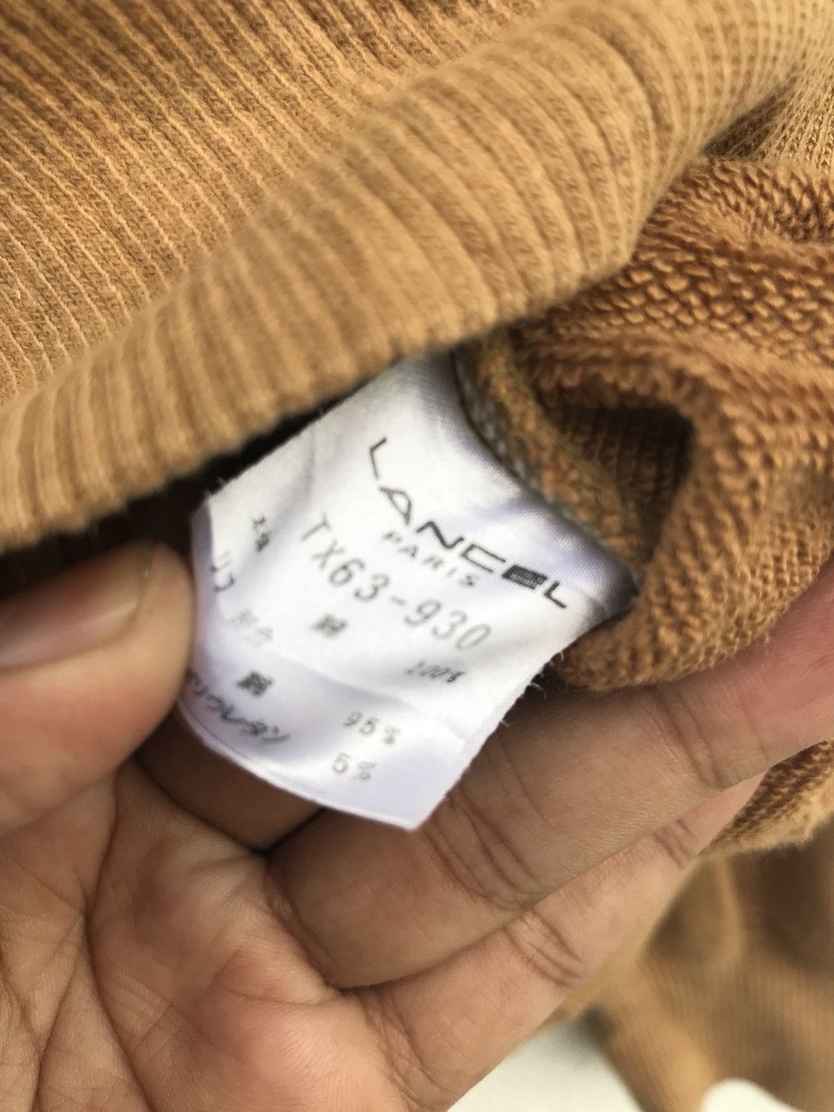Lancel × Vintage Vintage Lancel Paris Big Logo Sweatshirt Crewneck Sweater Size US M / EU 48-50 / 2 - 6 Thumbnail