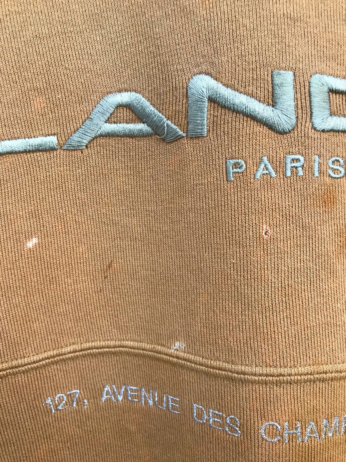 Lancel × Vintage Vintage Lancel Paris Big Logo Sweatshirt Crewneck Sweater Size US M / EU 48-50 / 2 - 4 Thumbnail