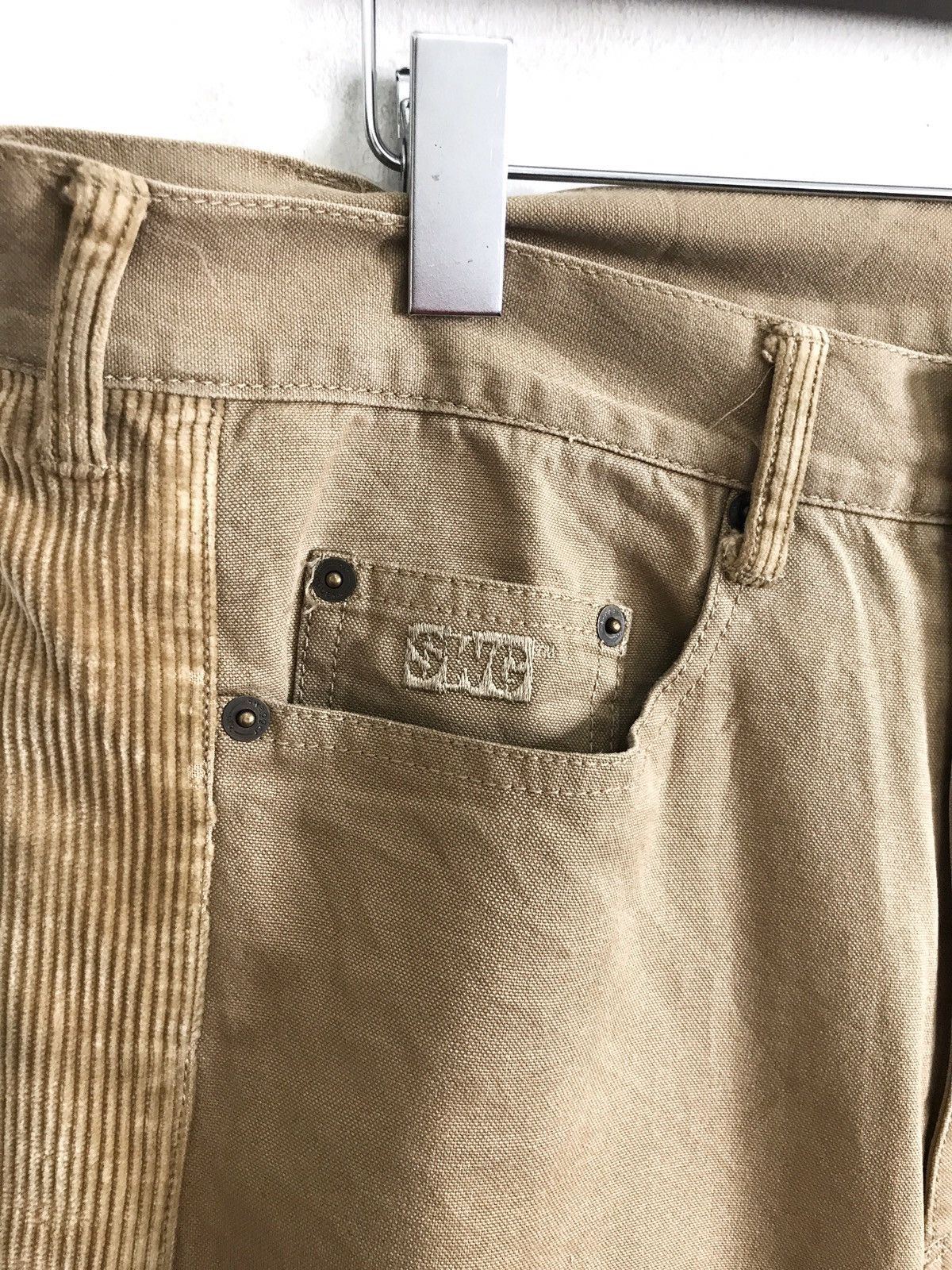 Swagger Japanese Brand Swagger Corduroy Velvet Pants Made In Japan Size US 36 / EU 52 - 6 Thumbnail