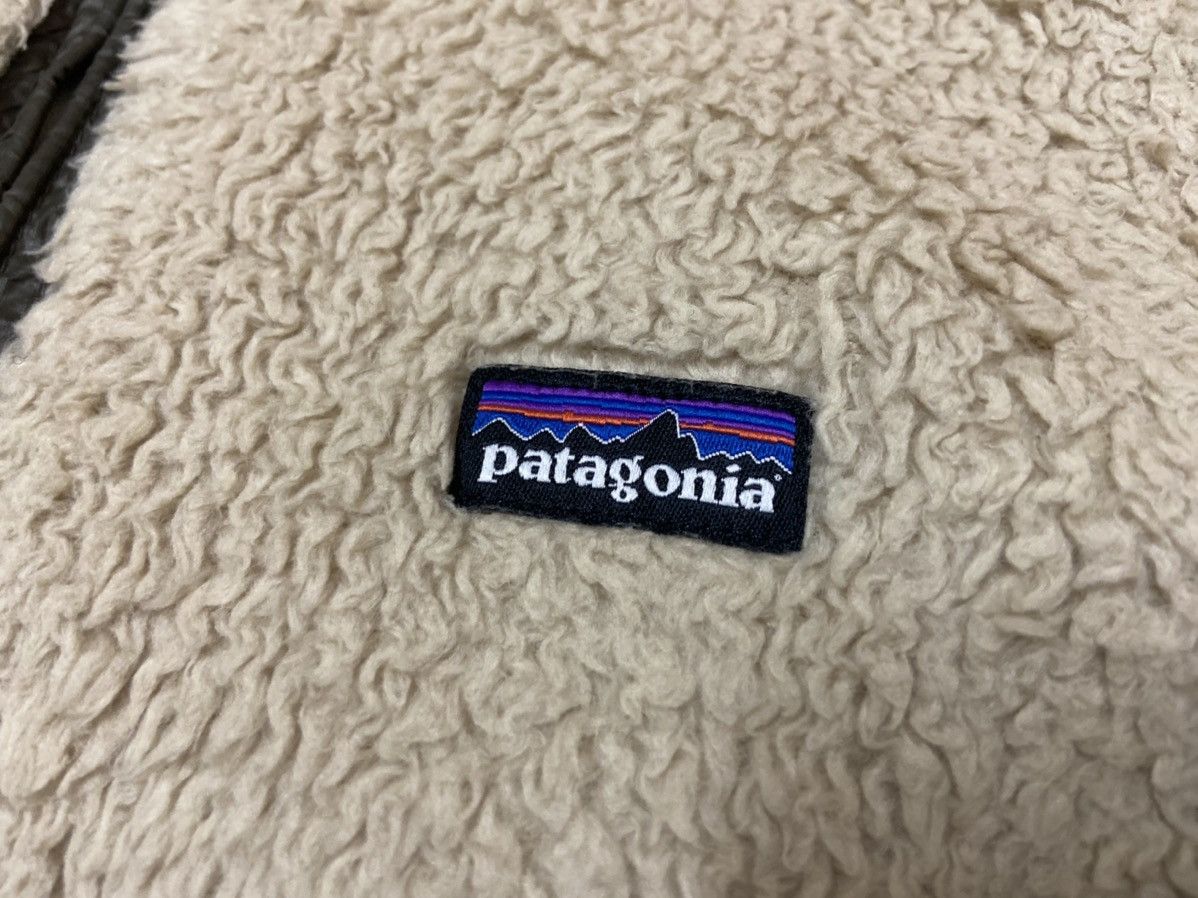 Patagonia Reversible🔥Vintage Patagonia Fleece Deep Pile Retro Oatmea Size US M / EU 48-50 / 2 - 7 Thumbnail