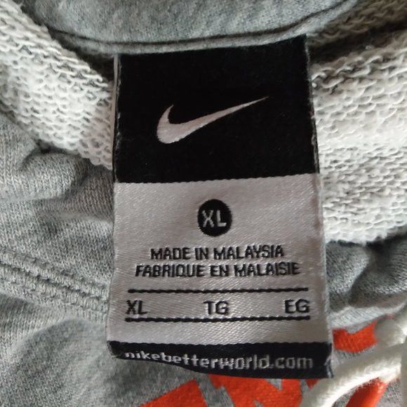 NCAA × Nike × Vintage Vintage Nike Clemson Tigers Logo Hoodie Sweatshirt Size US XL / EU 56 / 4 - 6 Thumbnail
