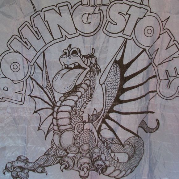 The Rolling Stones Vintage Rolling Stones 1981 Tour Wall Hanging/Tapestry Size ONE SIZE - 1 Thumbnail